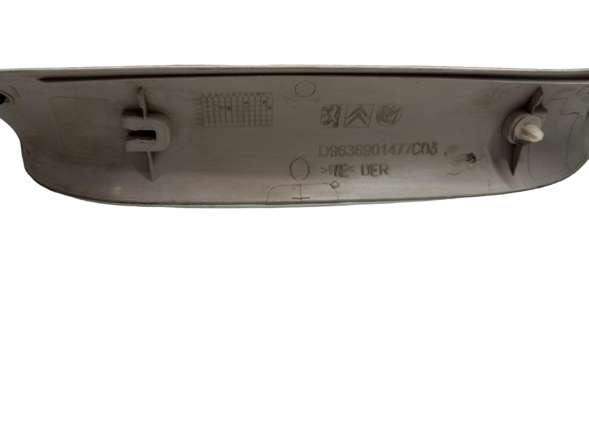 Acabamento Vidro Tampa Peugeot 307 2008 2012 Traseira  Bege 5