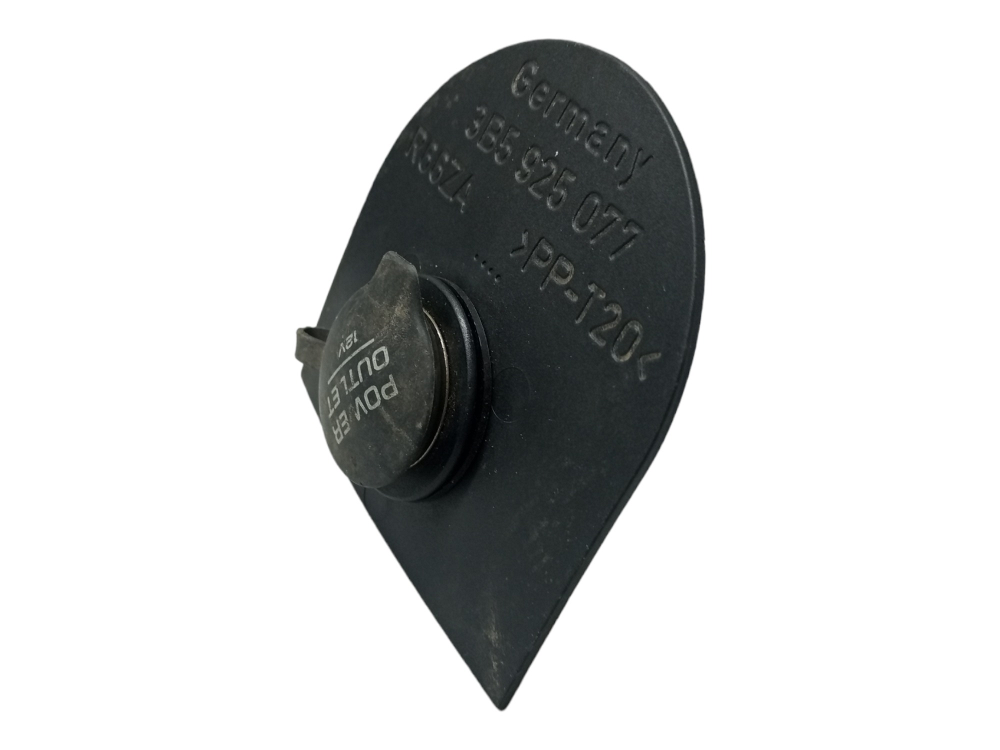 Tomada Auxiliar Porta Malas Passat Alemao 99 2000 2001  Preto 3