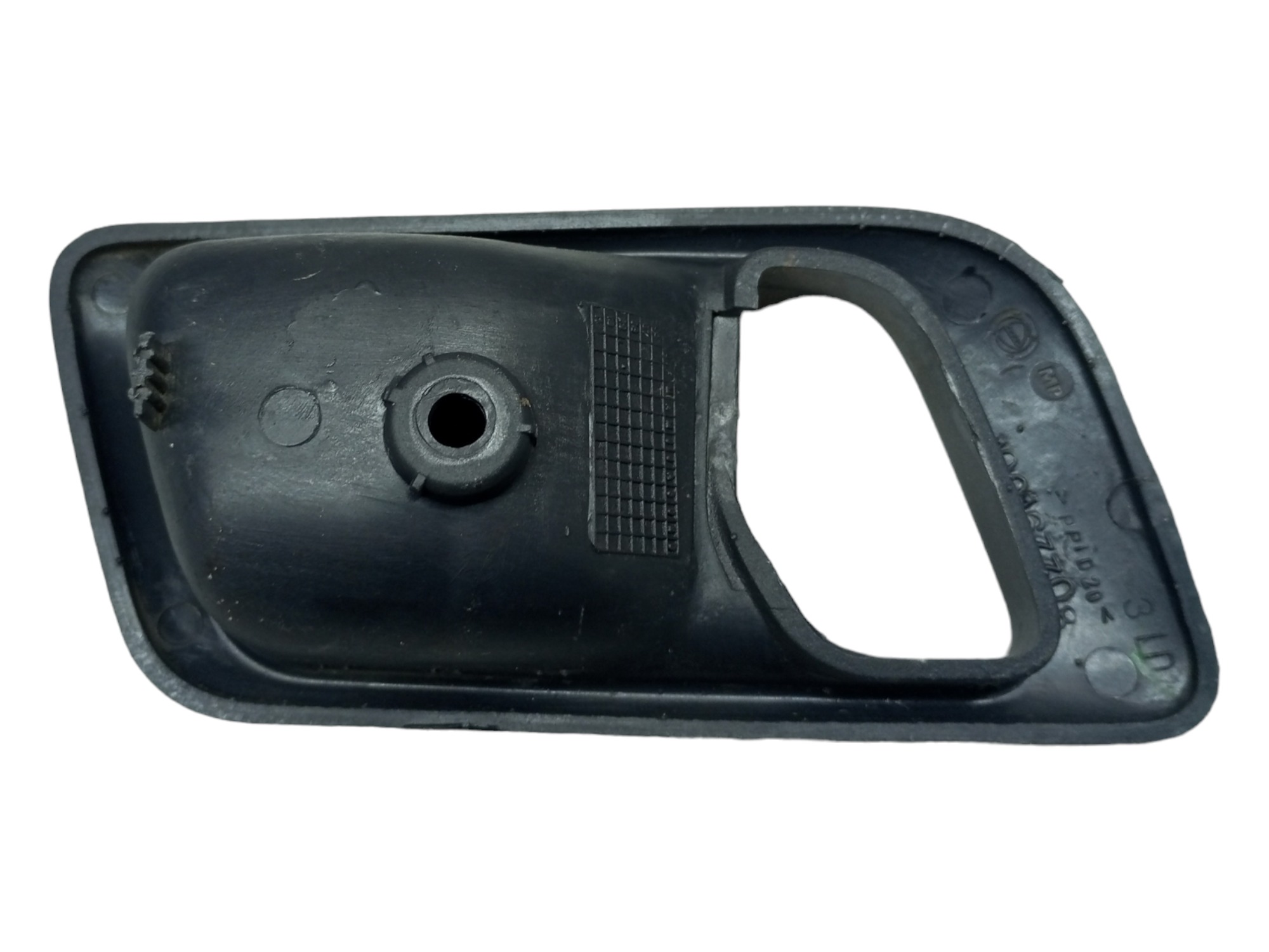 Moldura Macaneta Interna Fiat Palio 2008 Traseira Direita  Preto Traseira 4