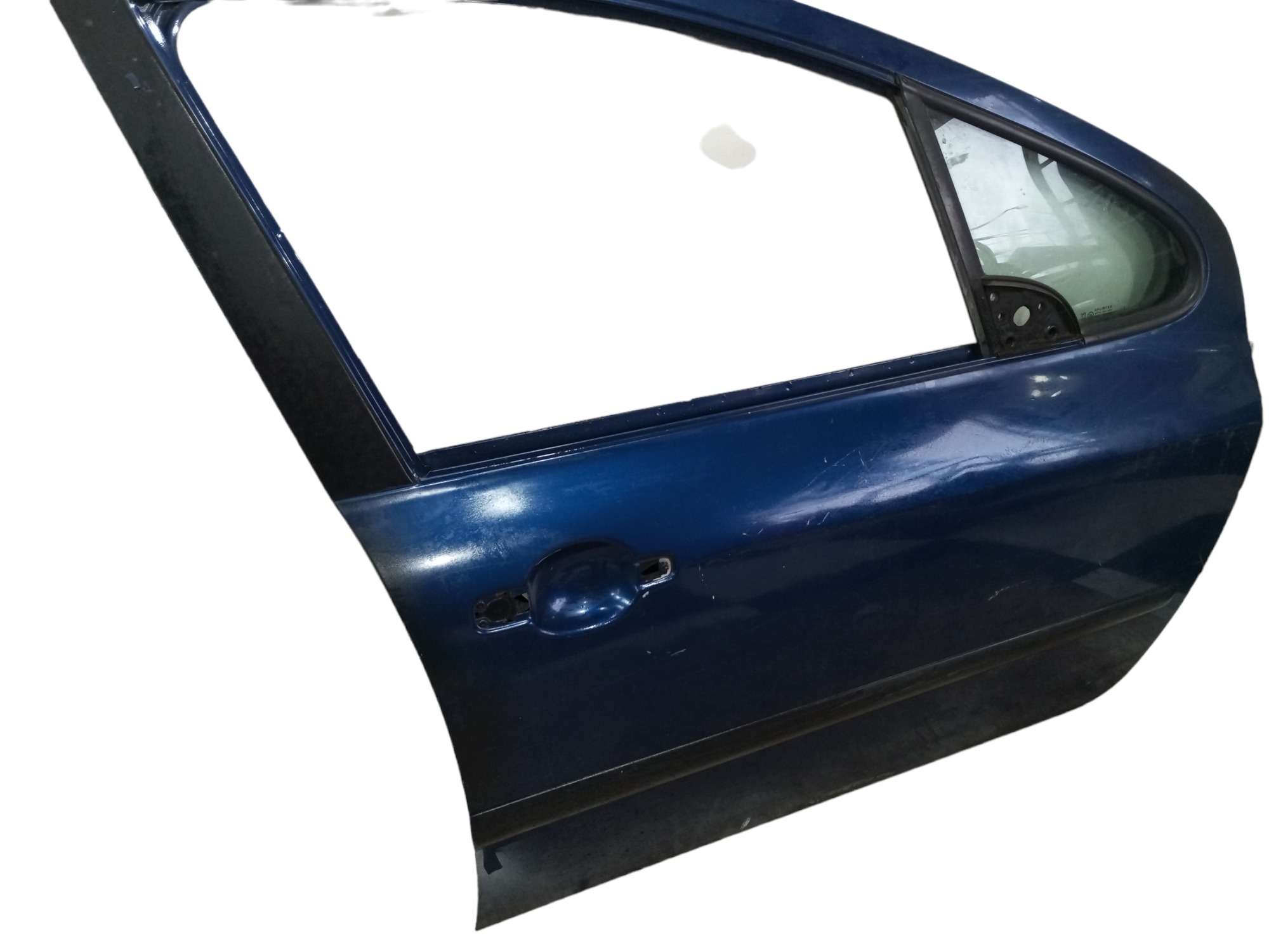 Porta Peugeot 307 2003 2004 2005 2008 Dianteira Direita Dianteira Direita Azul 8