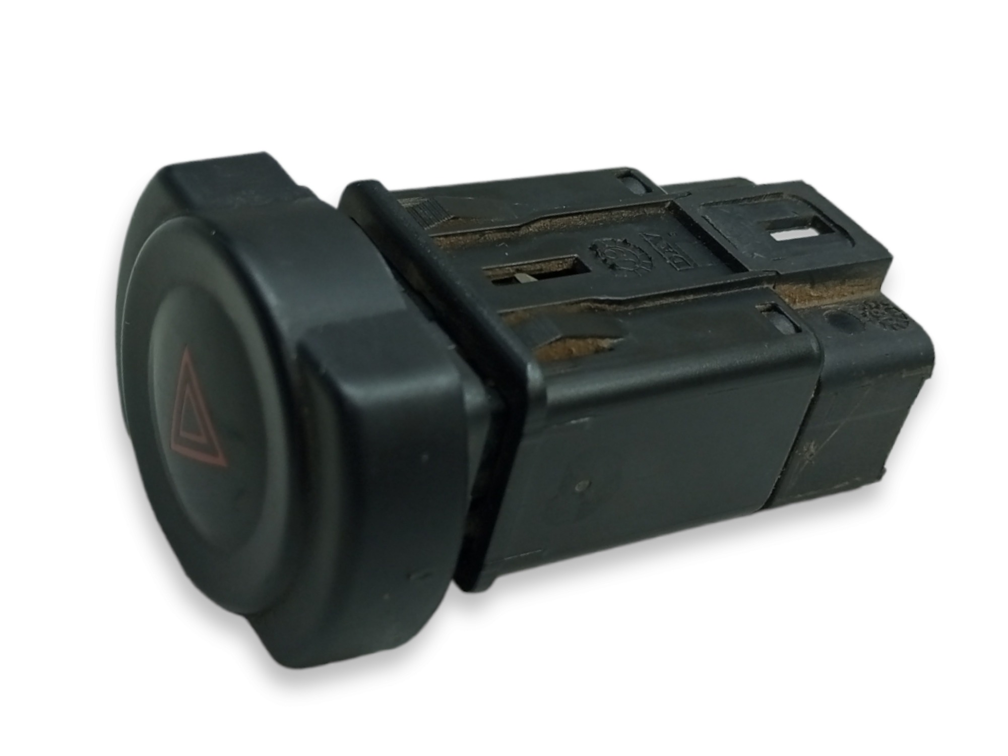 Botao Pisca Alerta Logan Sandero Renault 2008 2009 2010  Preto 3