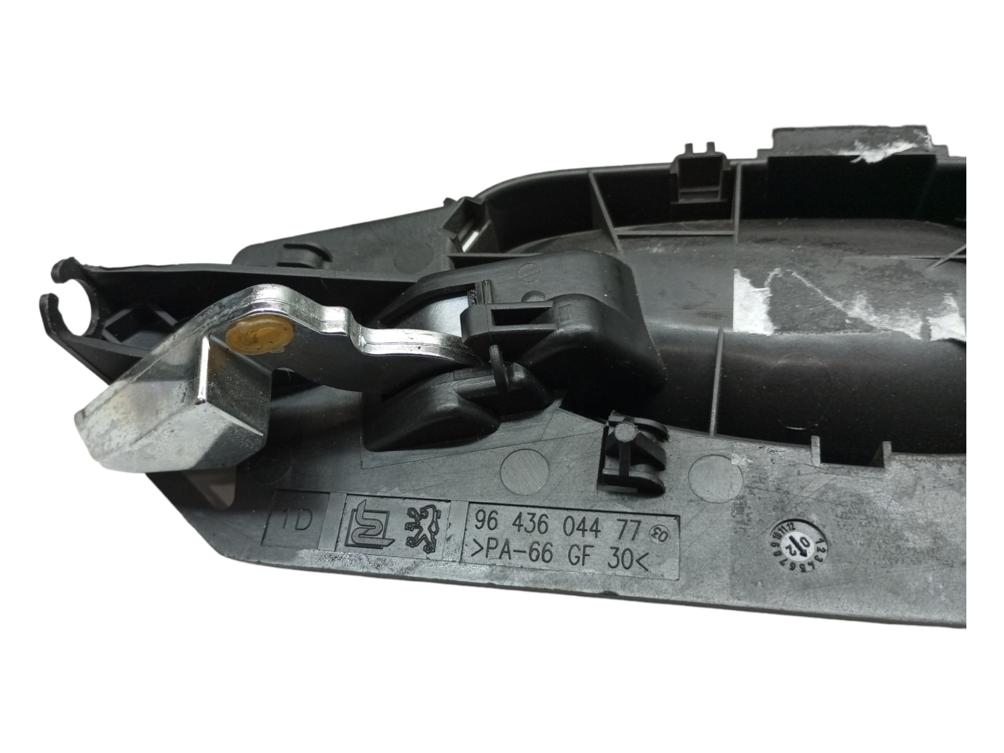 Macaneta Interna Peugeot 307 2006 2010 Dianteira Direita Preto 6