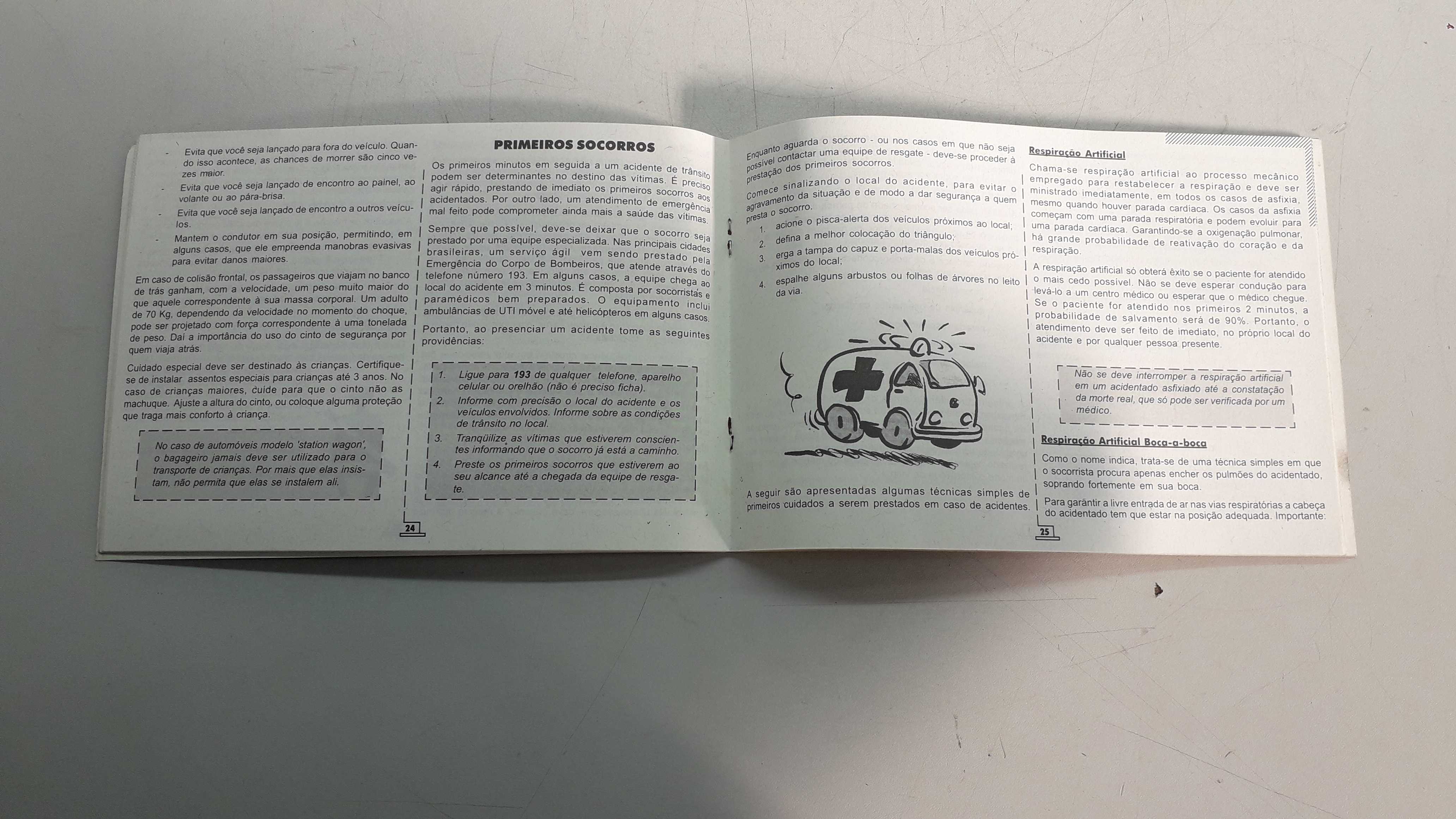 Manual Básico De Segurança No Trânsito Chevrolet 2