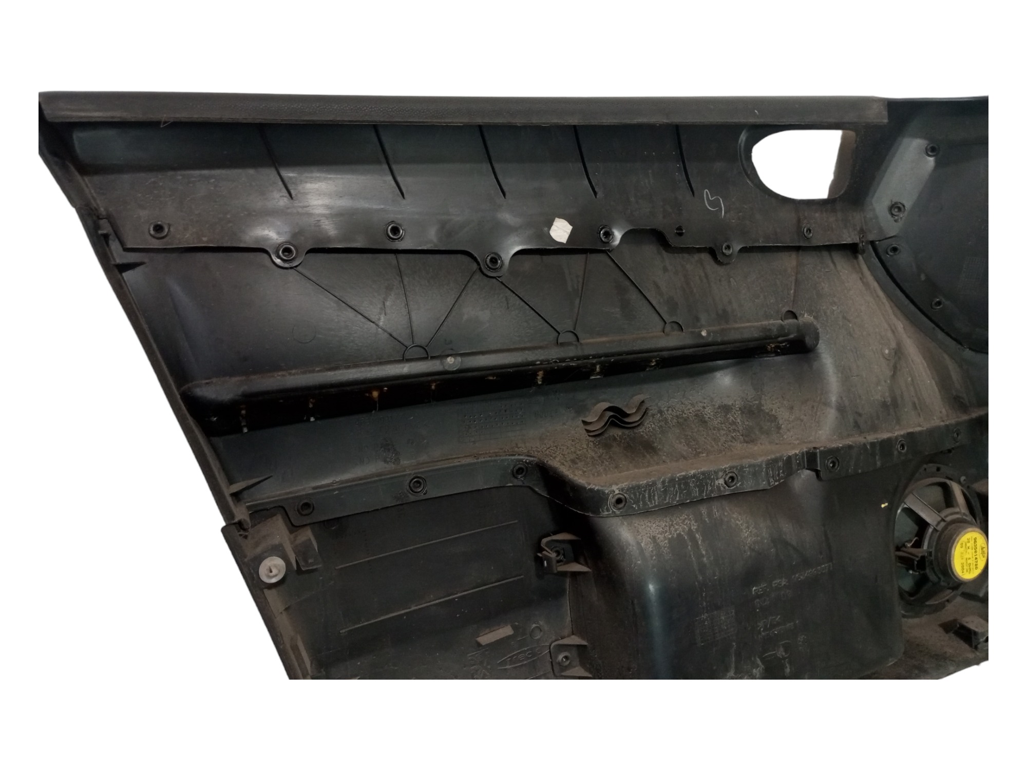 Forro Porta Peugeot 307 2006 2007 2008 Dianteiro Direito Preto 3