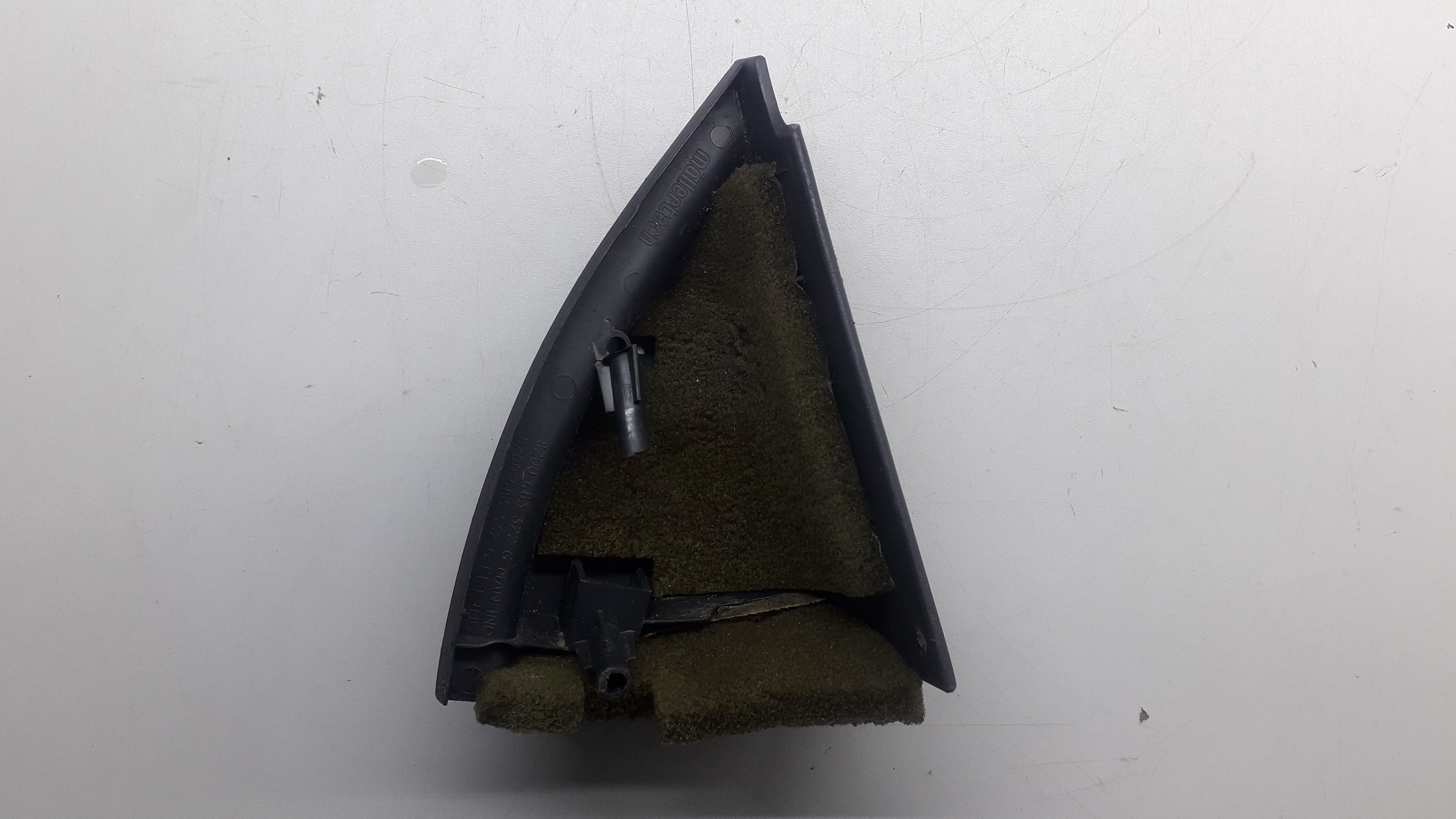 Moldura Retrovisor Interno Esquerdo Renault Megane 2008 Preto 6