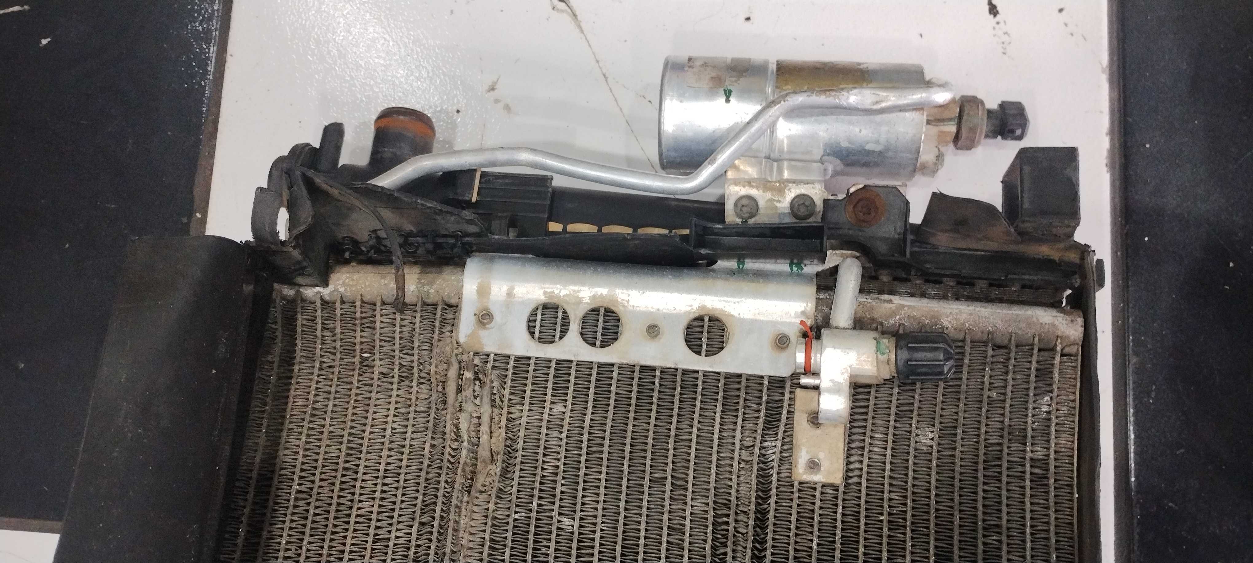 Kit Radiador Condens Defletor Ventoinha Mercedes A160 2005 4