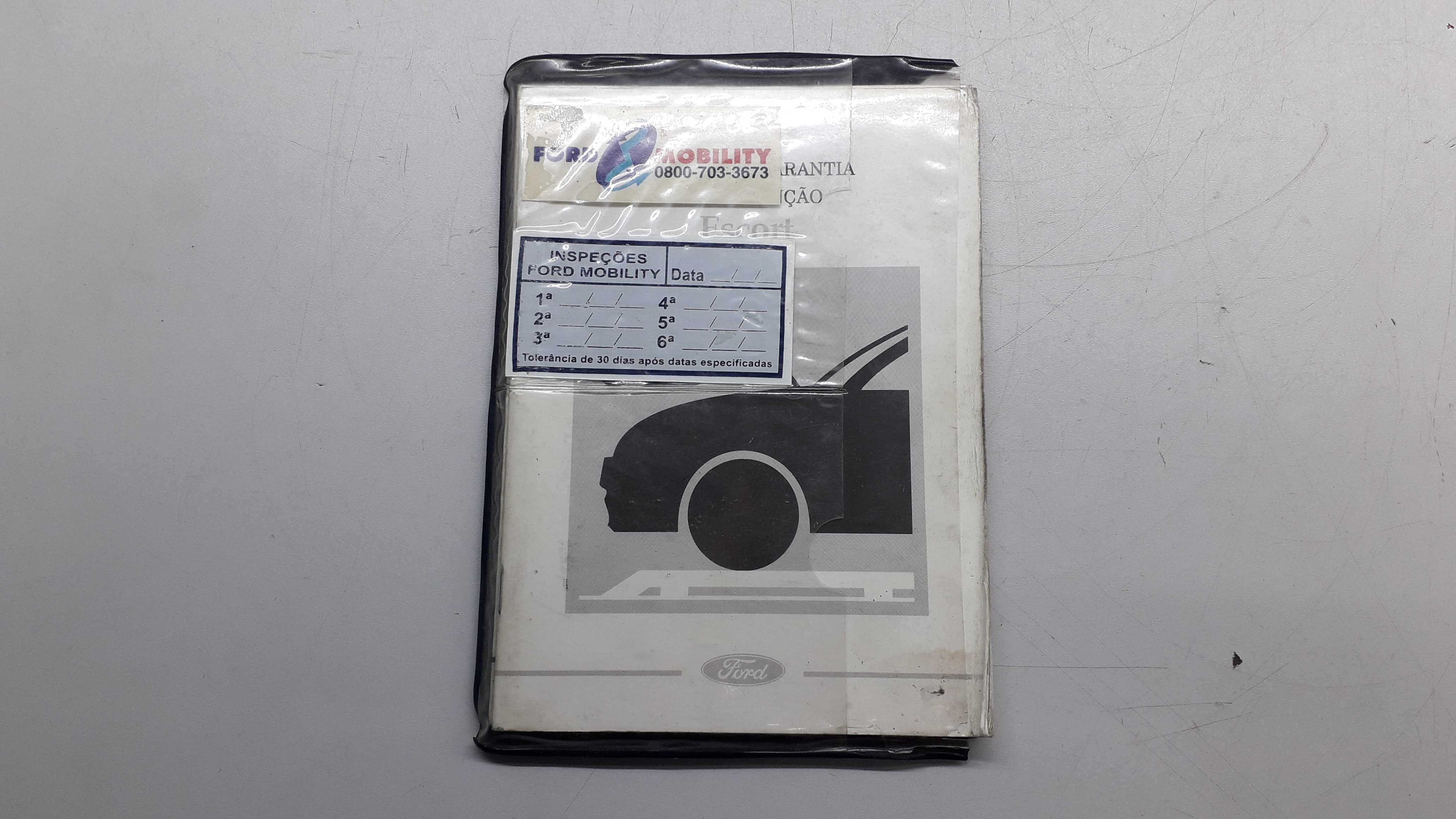 Manual De Garantia E Manutenção Ford Escort