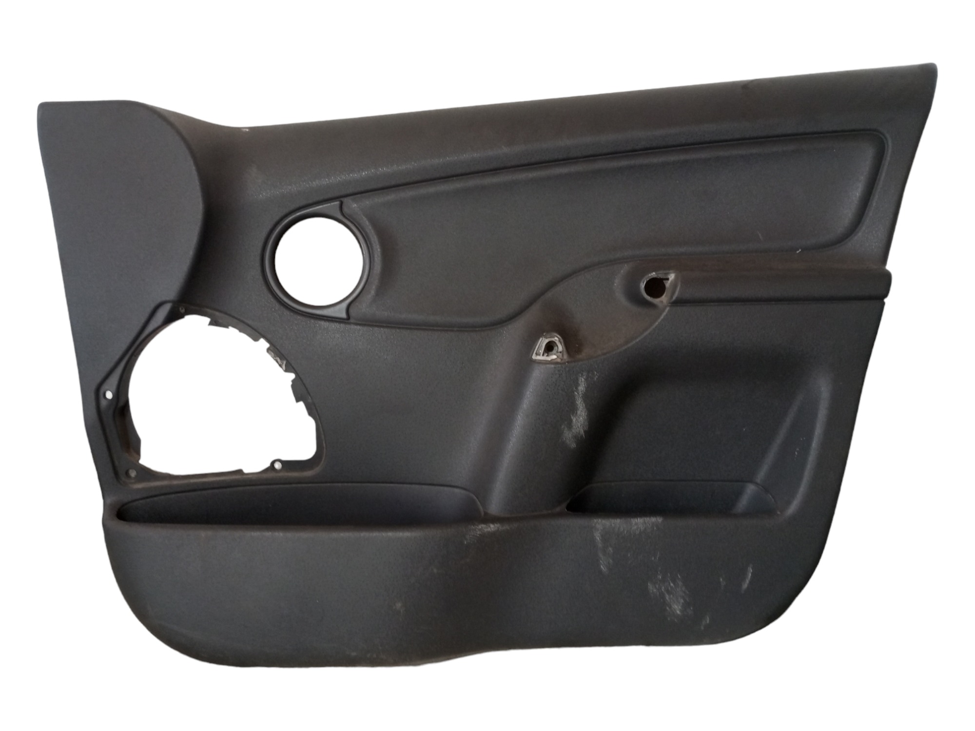 Forro Porta Citroen C3 2006 2010 2012 Dianteiro Direito Preto 1