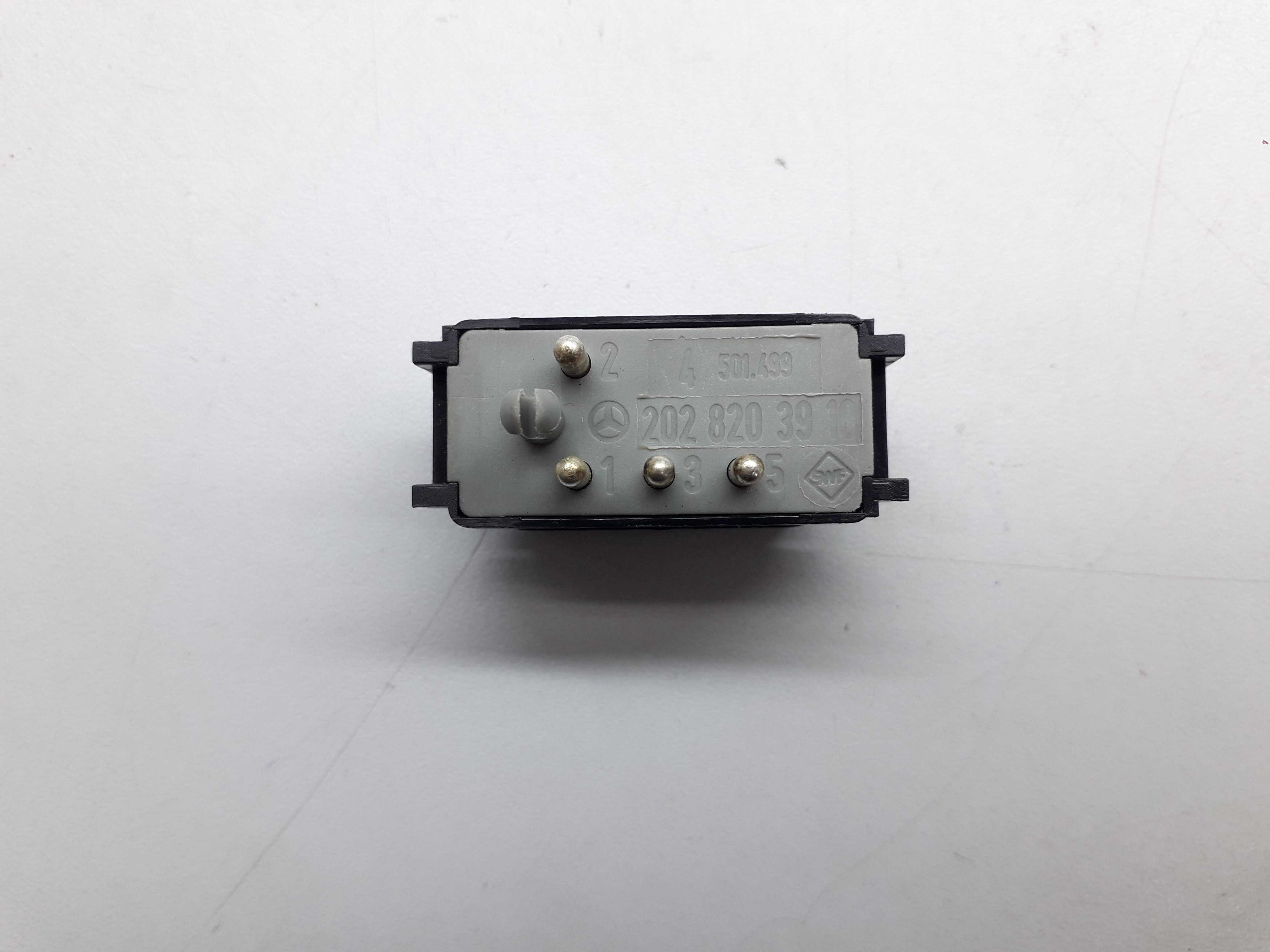 Botão Interruptor Trava Vidro Traseiro Mercedes C280 1994 6