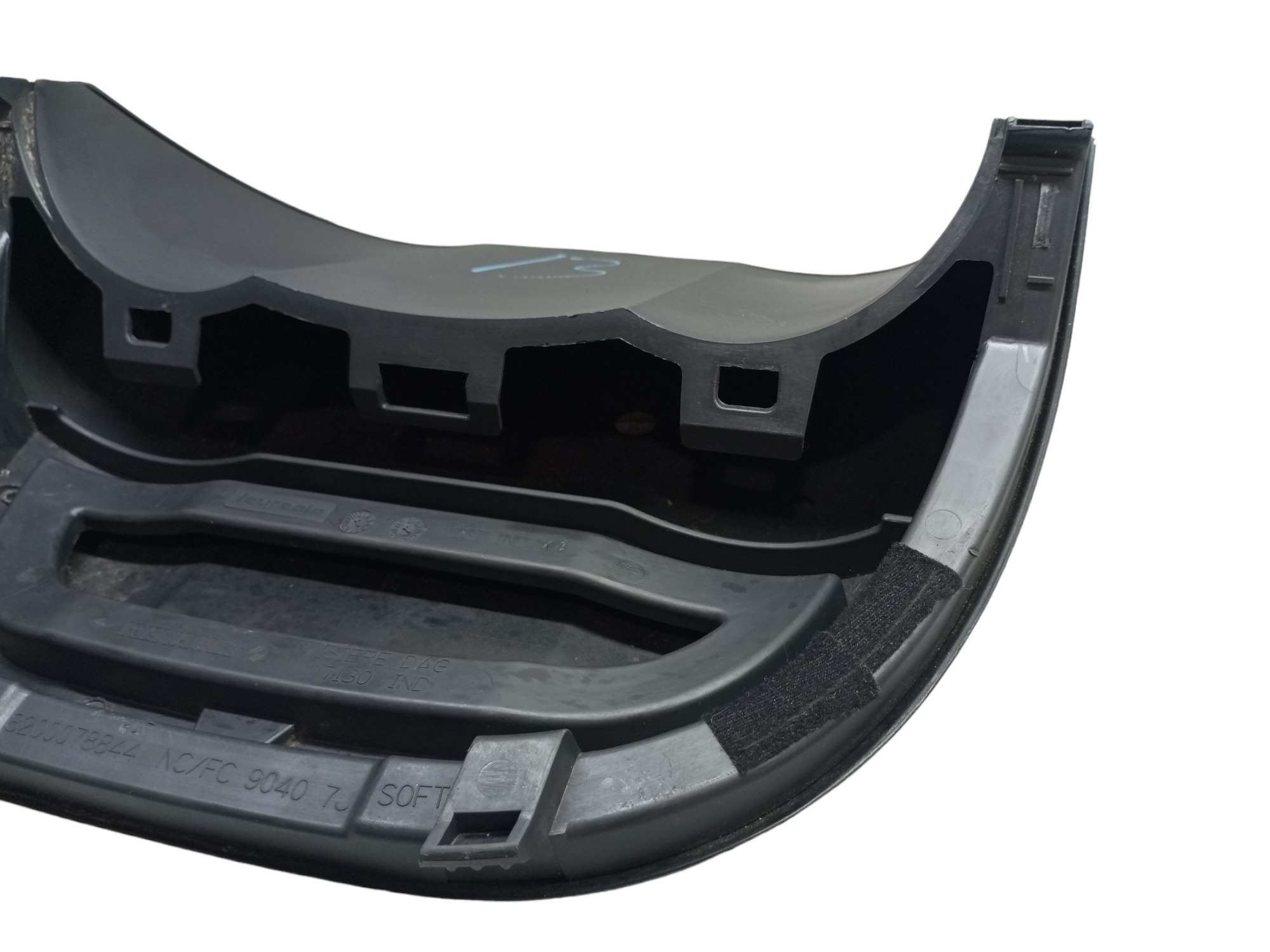 Moldura Painel Instrumento Megane Renault 2007 Superior 5