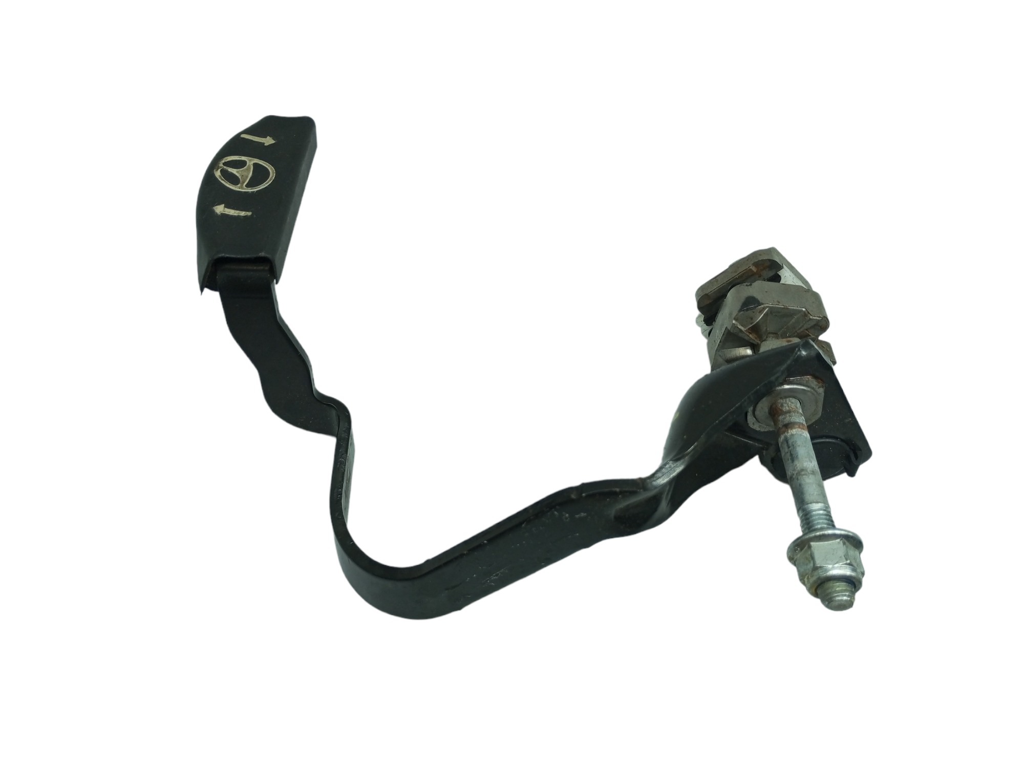 Alavanca Regulagem Altura Volante Fiat Stilo 2003 2006 2008 Preto 3