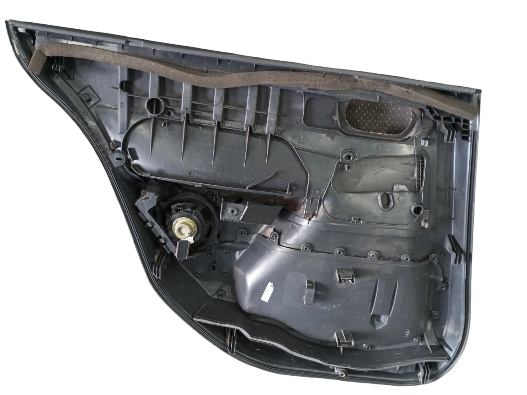 Forro Porta Megane Renault Traseira Direita 2007 2008  Preto 4