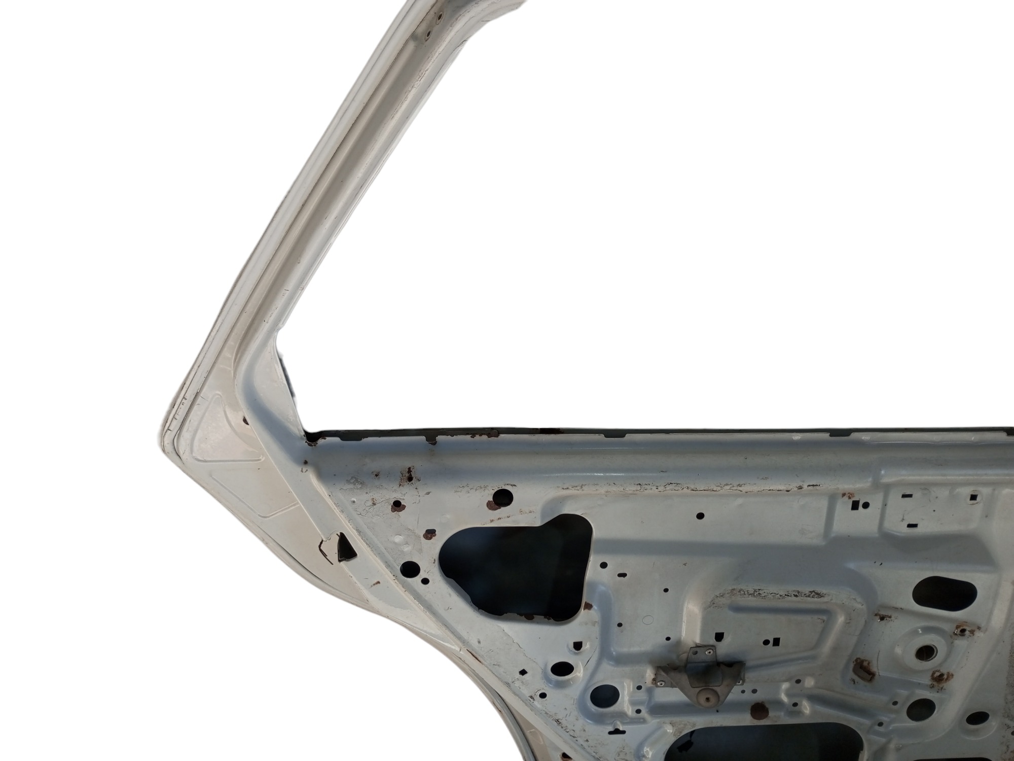 Porta Ford Fiesta 97 98 2000 2001 2003 Traseira Esquerda  Traseira Esquerdo Branco 6