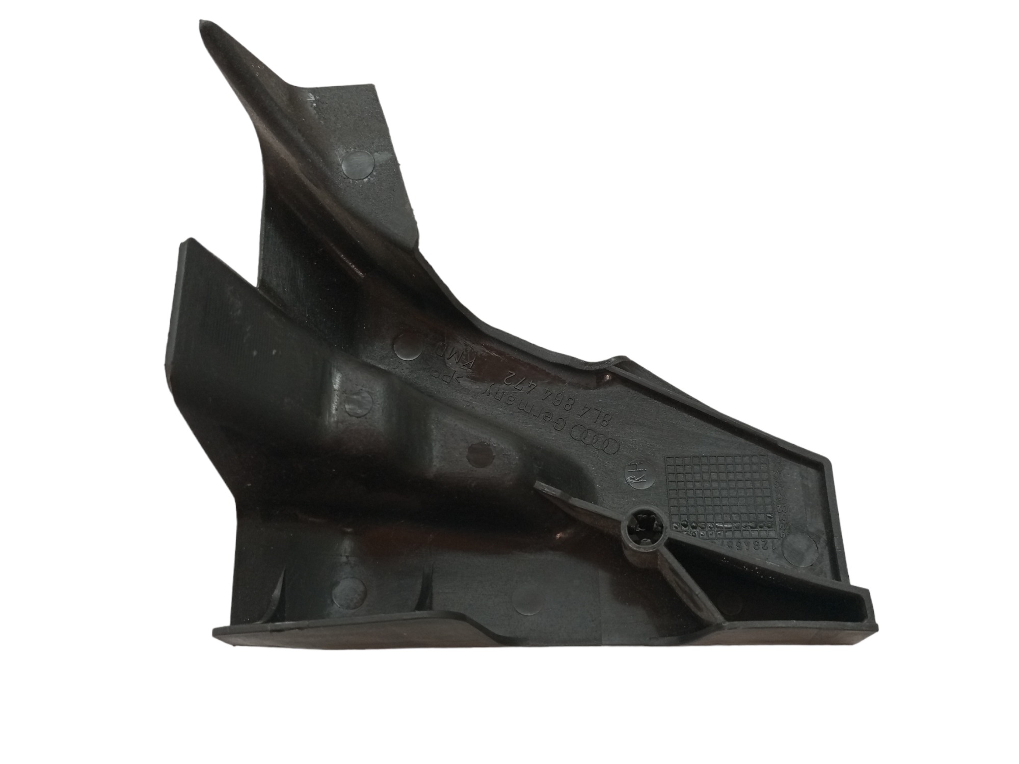 Moldura Acabamento Banco Traseiro Audi A3 99 2001 20003 Preto 4