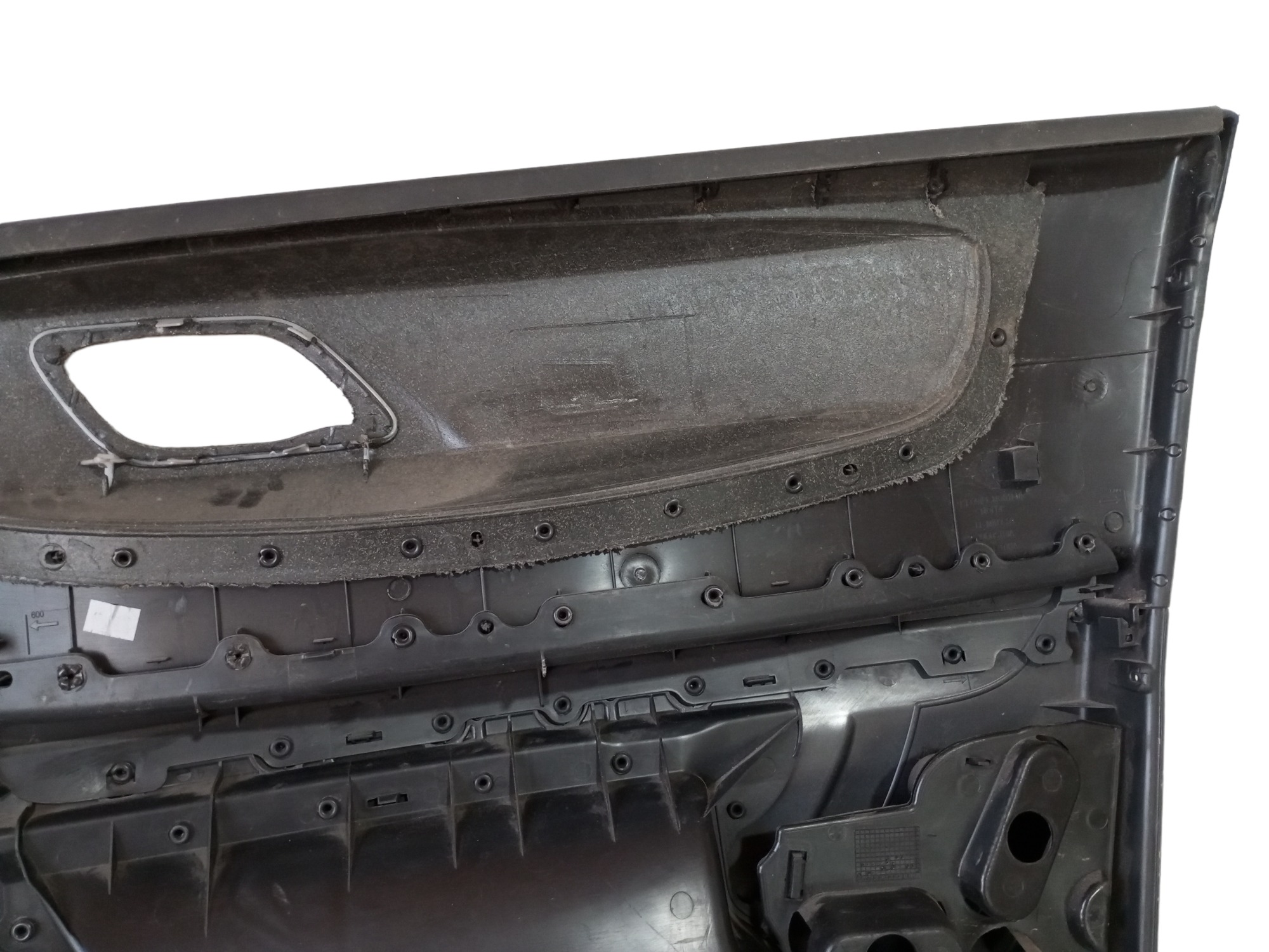 Forro Porta Citroen C4 Pallas 2011 2012 Dianteira Esquerda Preto 3
