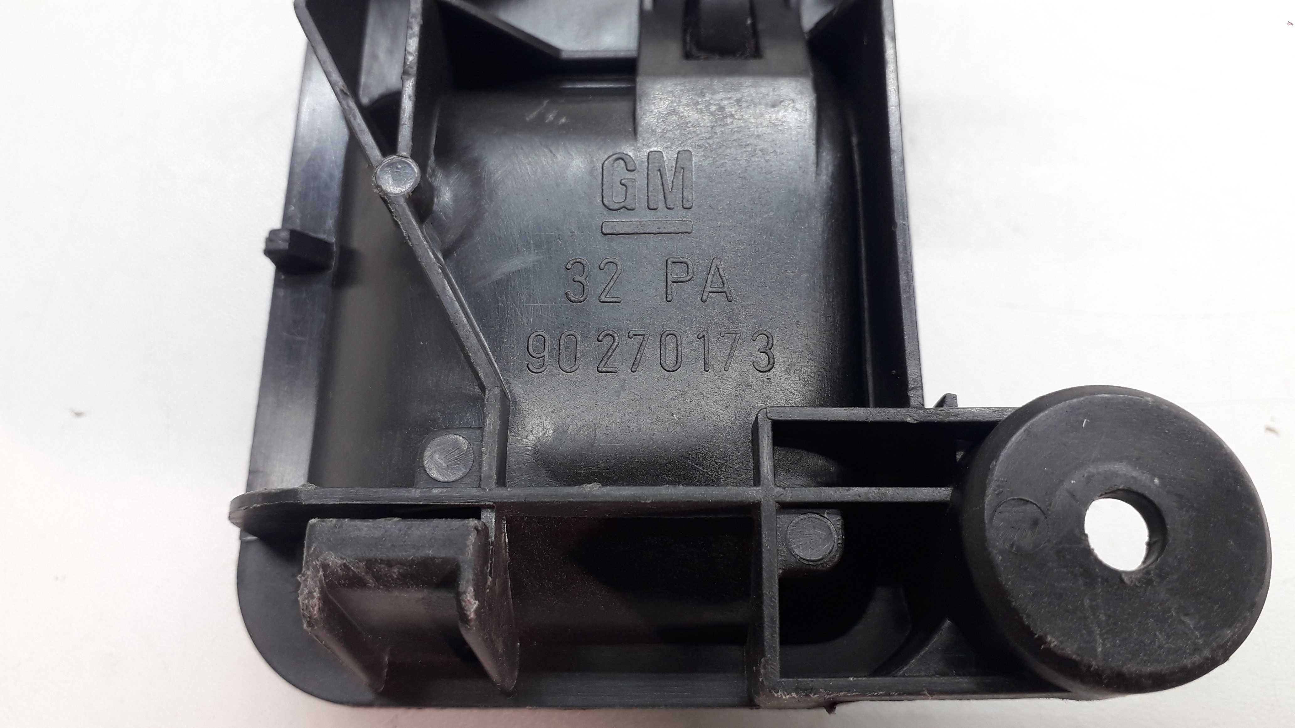Maçaneta Interna Traseira Esquerda Gm Vectra 1994 Preto Traseira 7