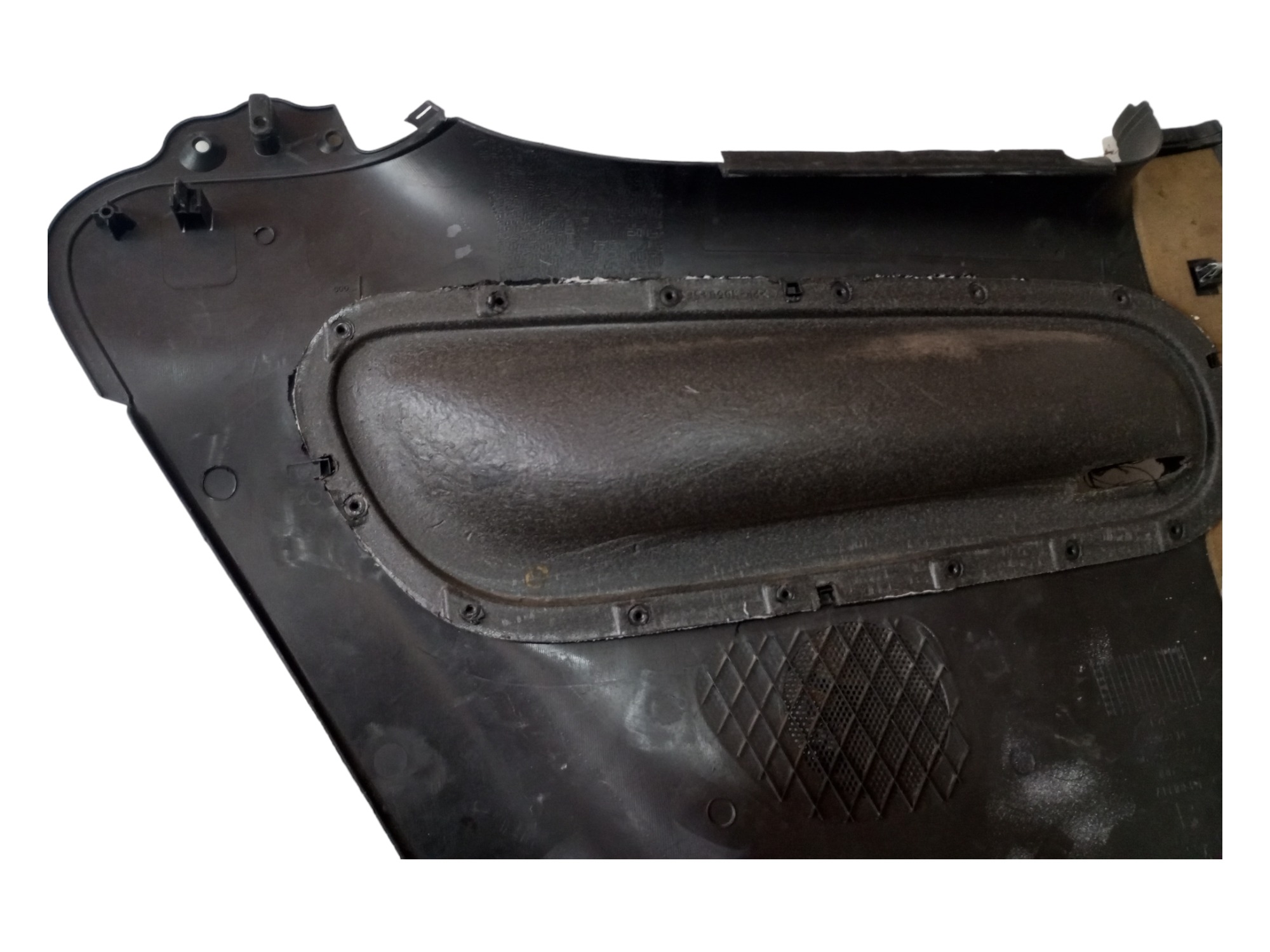 Forro Porta Peugeot 206 2002 2006 2009 Traseiro Direito 2p Preto 6