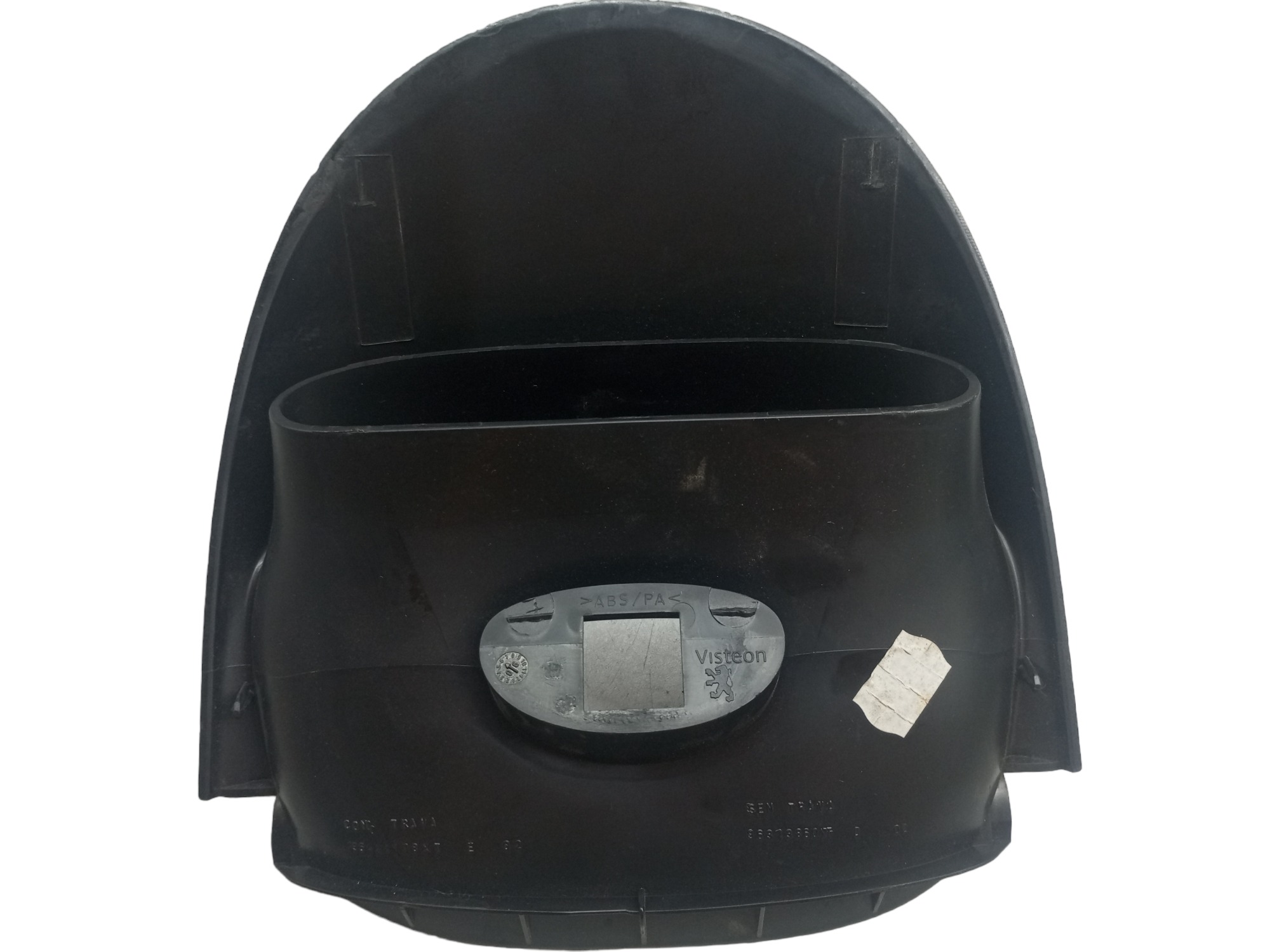 Moldura Painel Botao Pisca Peugeot 206 98 2005 Superior 3