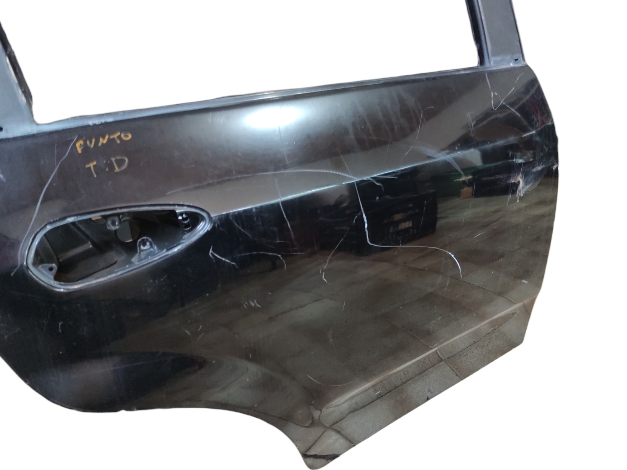 Porta Traseira Punto Fiat Lado Direito 2007 2008 2009 2012 2