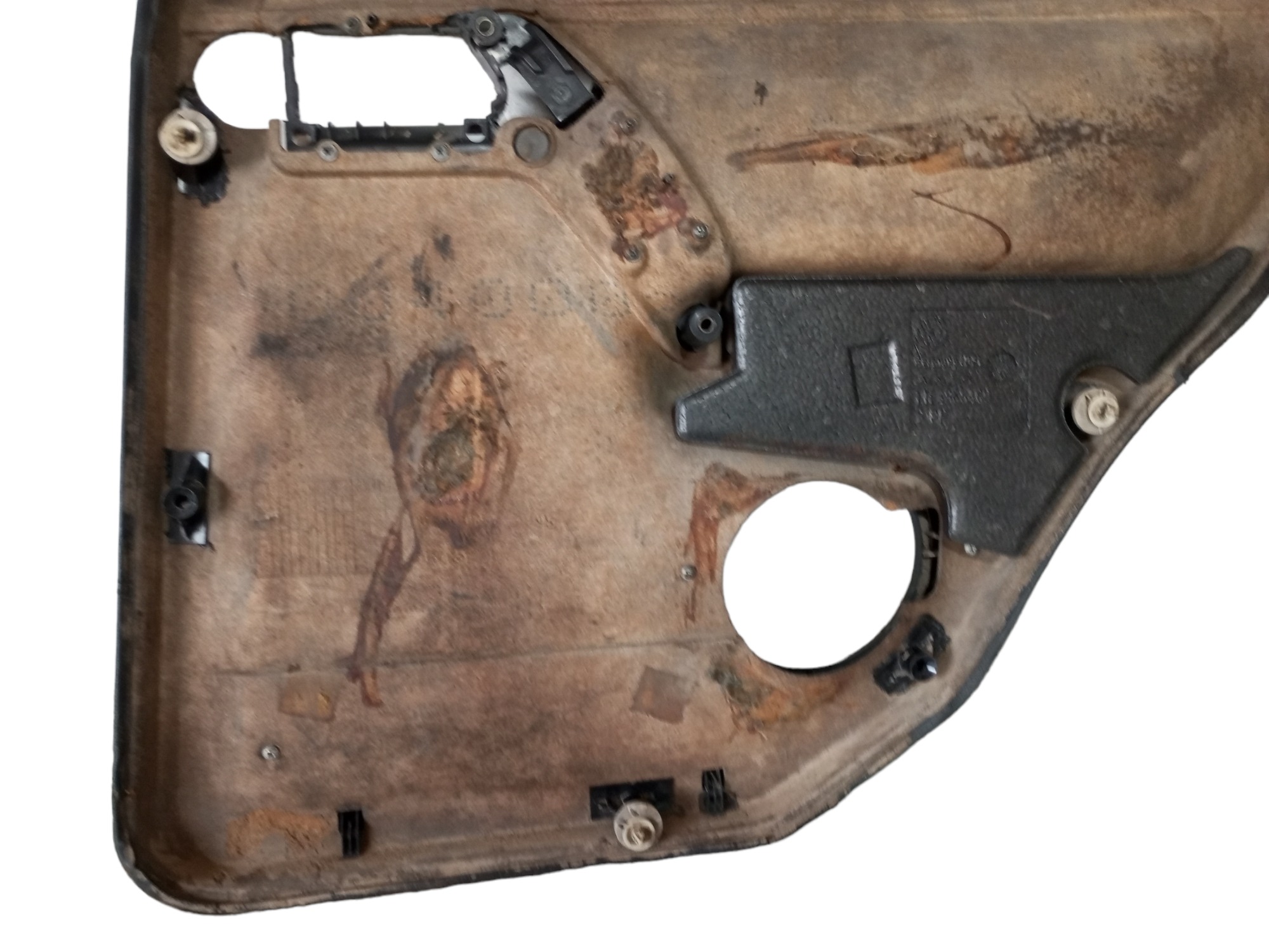Forro Porta Volkswagen Golf 95 96 97 98 Traseira Esquerda  Preto 6