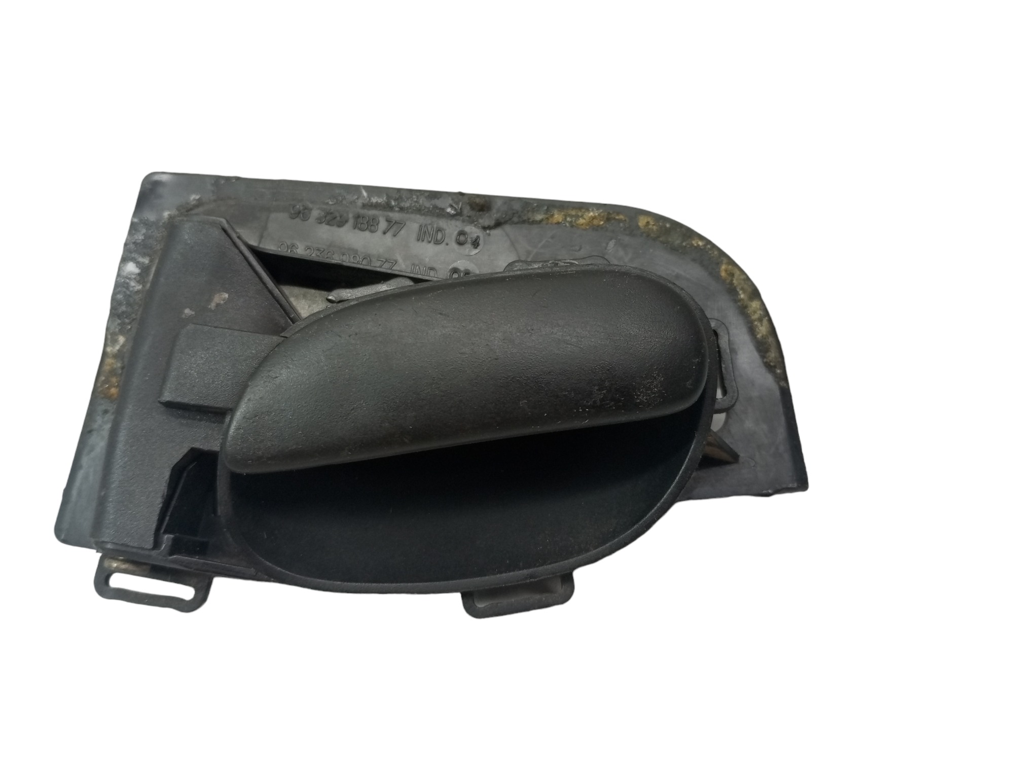 Macaneta Puxador Porta Peugeot 206 207 98 2012 Lado Direito  Preto 3