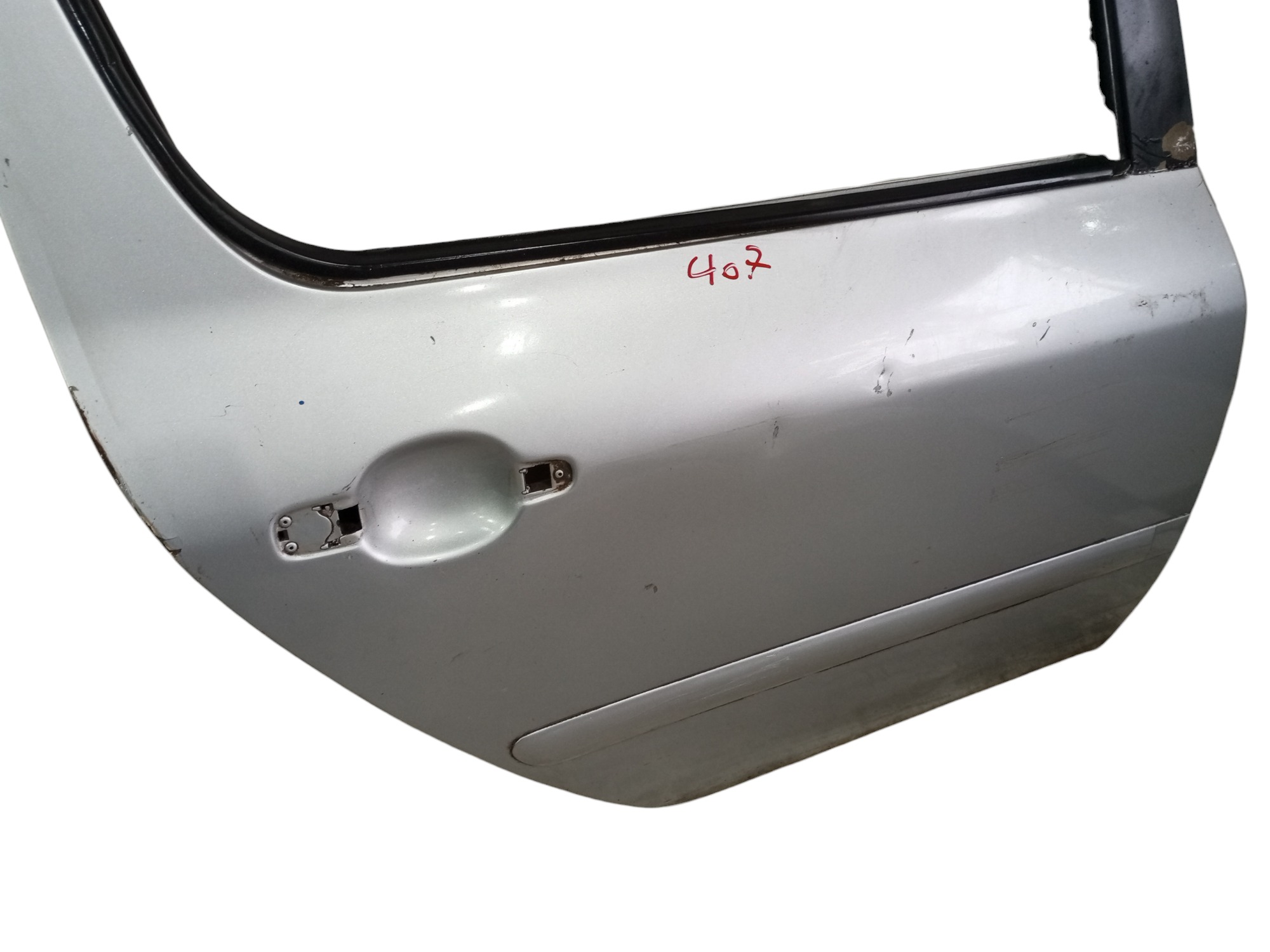 Porta Peugeot 307 2008 2009 2010 2012 Traseira Direita Traseira Esquerda Prata 7