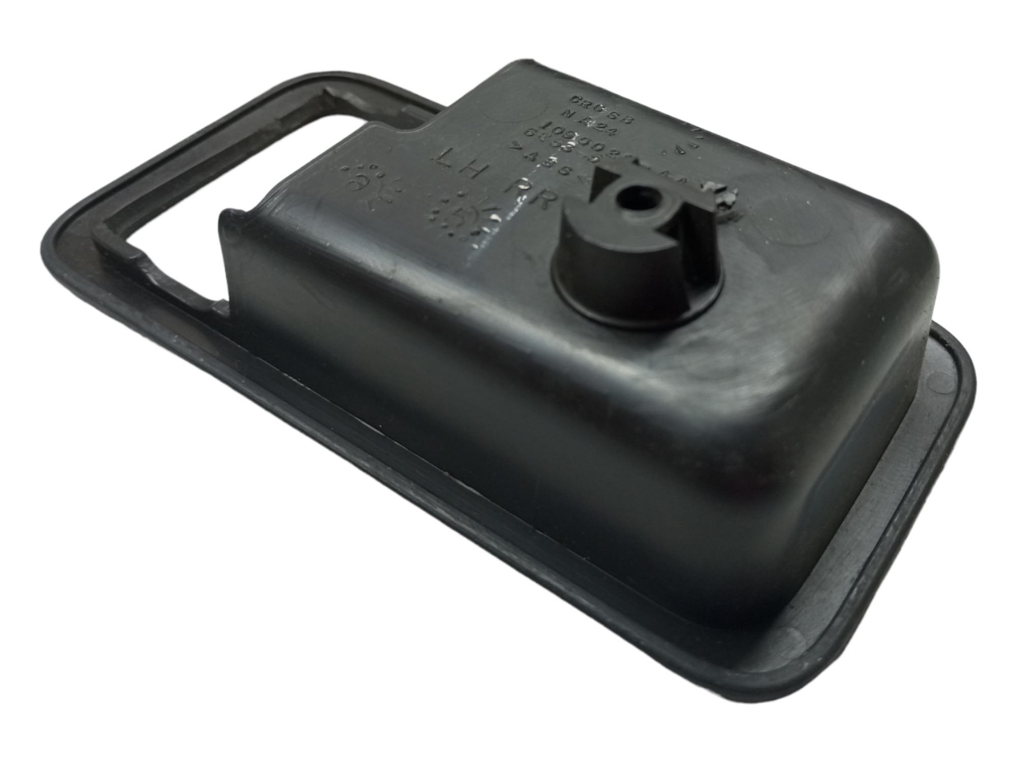 Moldura Macaneta Interna Ford Fusion 2007 Traseira Esquerda Preto Traseira 3