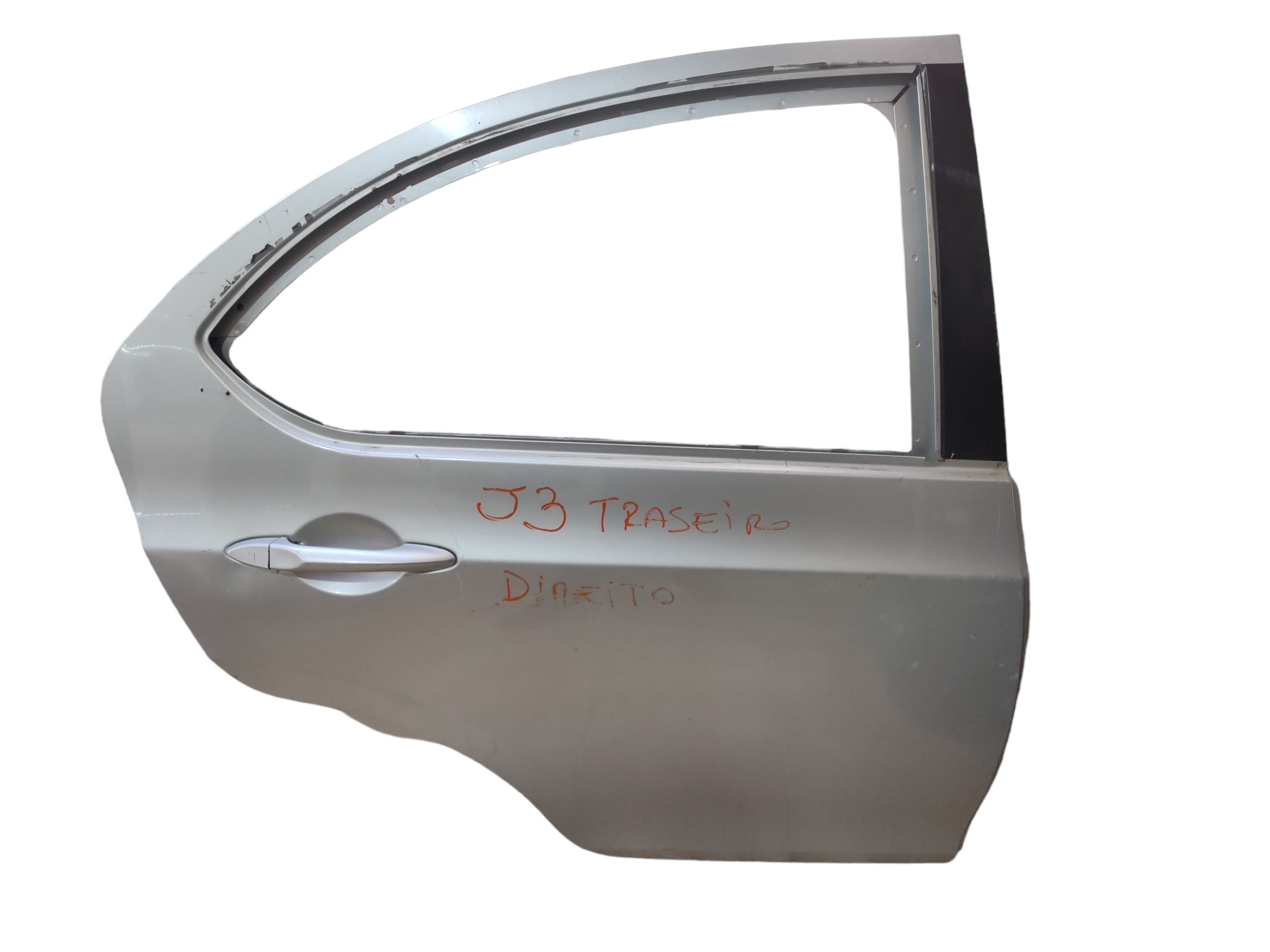 Porta Traseira Direita Jac J3 2010 2011 2012 2013 2014 2