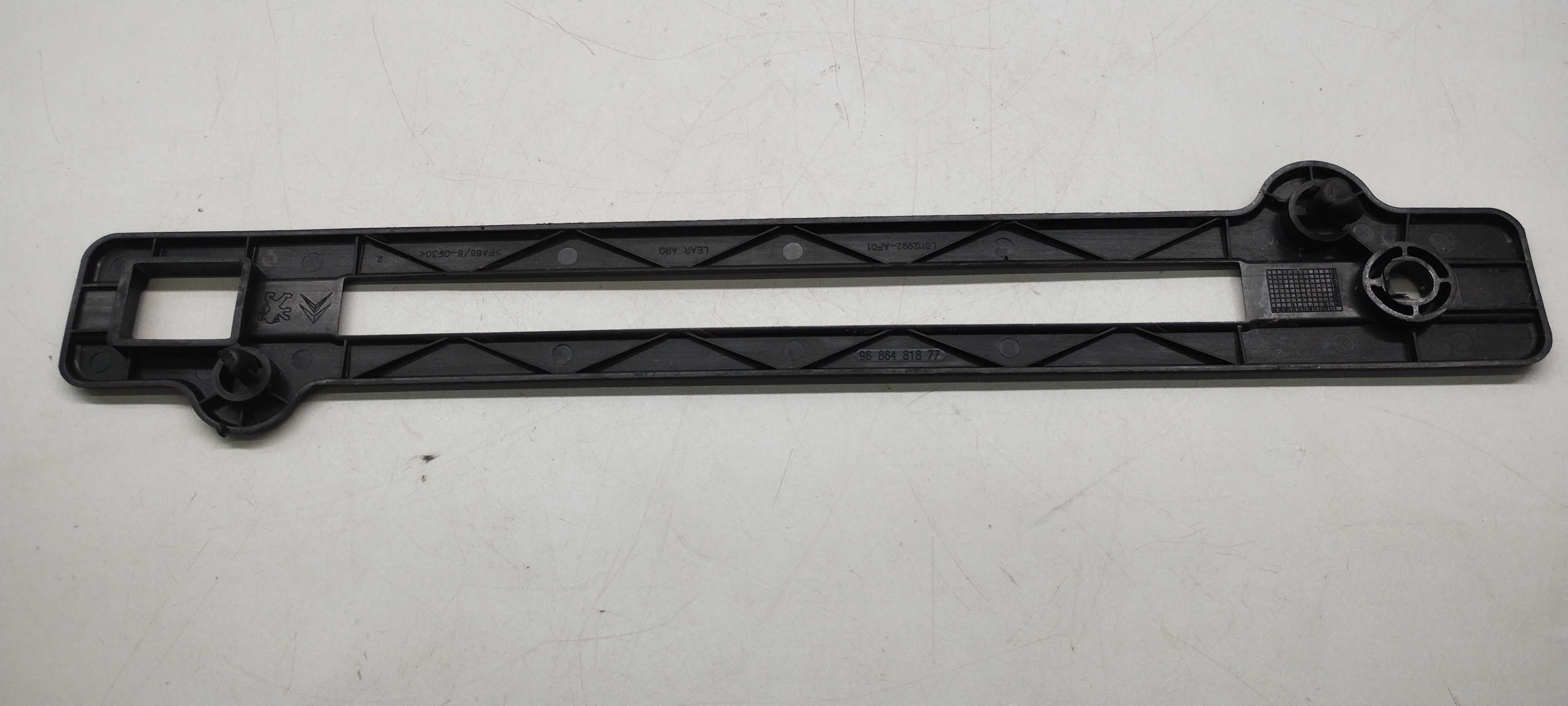 Acabamento Trilho Banco Peugeot 307 Sedan 2008  Preto 1