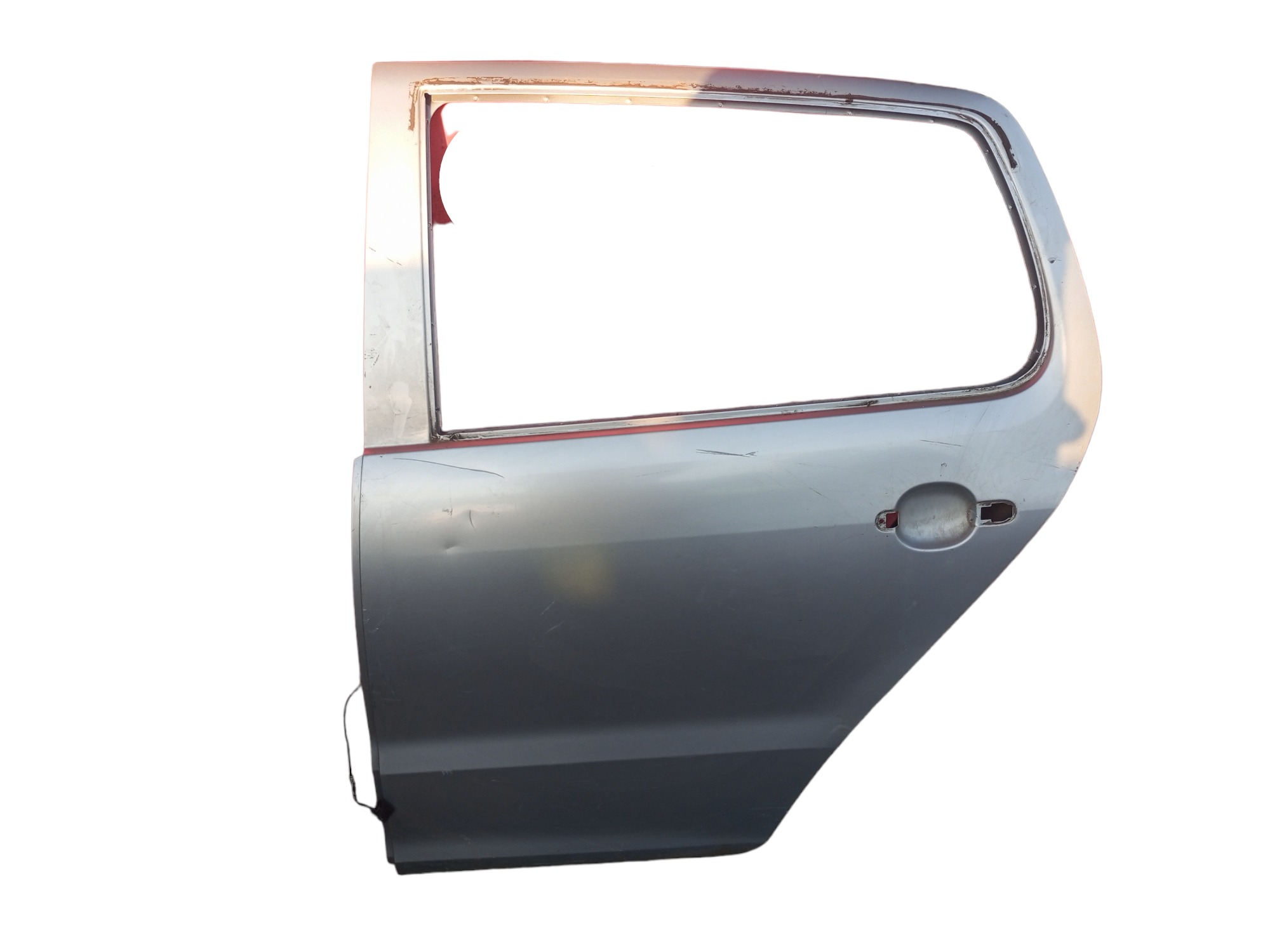 Porta Vw Fox 2004 1005 2006 2007 2009 Traseira Esquerda  Traseira Esquerdo Prata 5