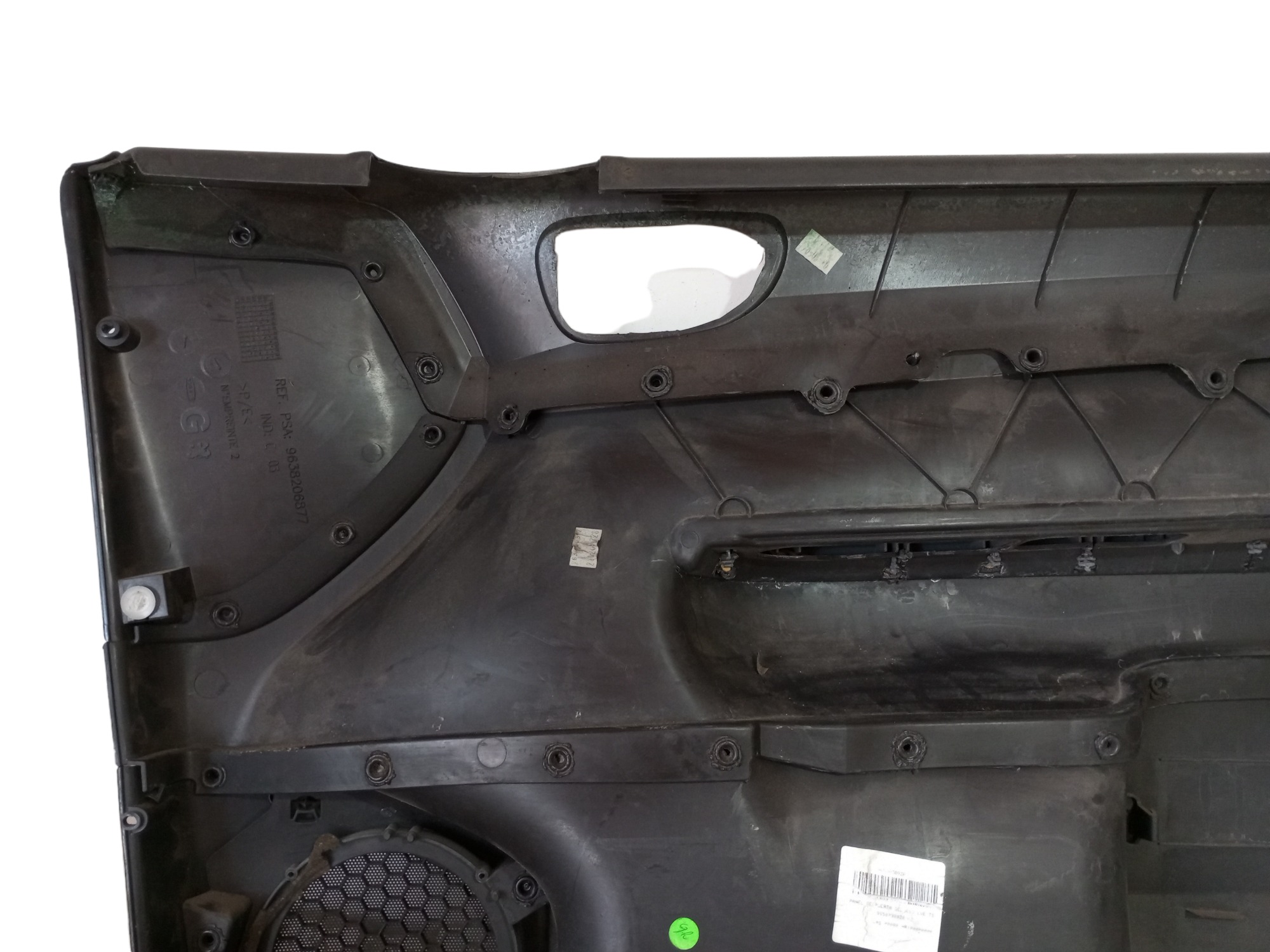 Forro Porta Peugeot 307 2005 2006 2007 Dianteira Esquerda  Preto 6