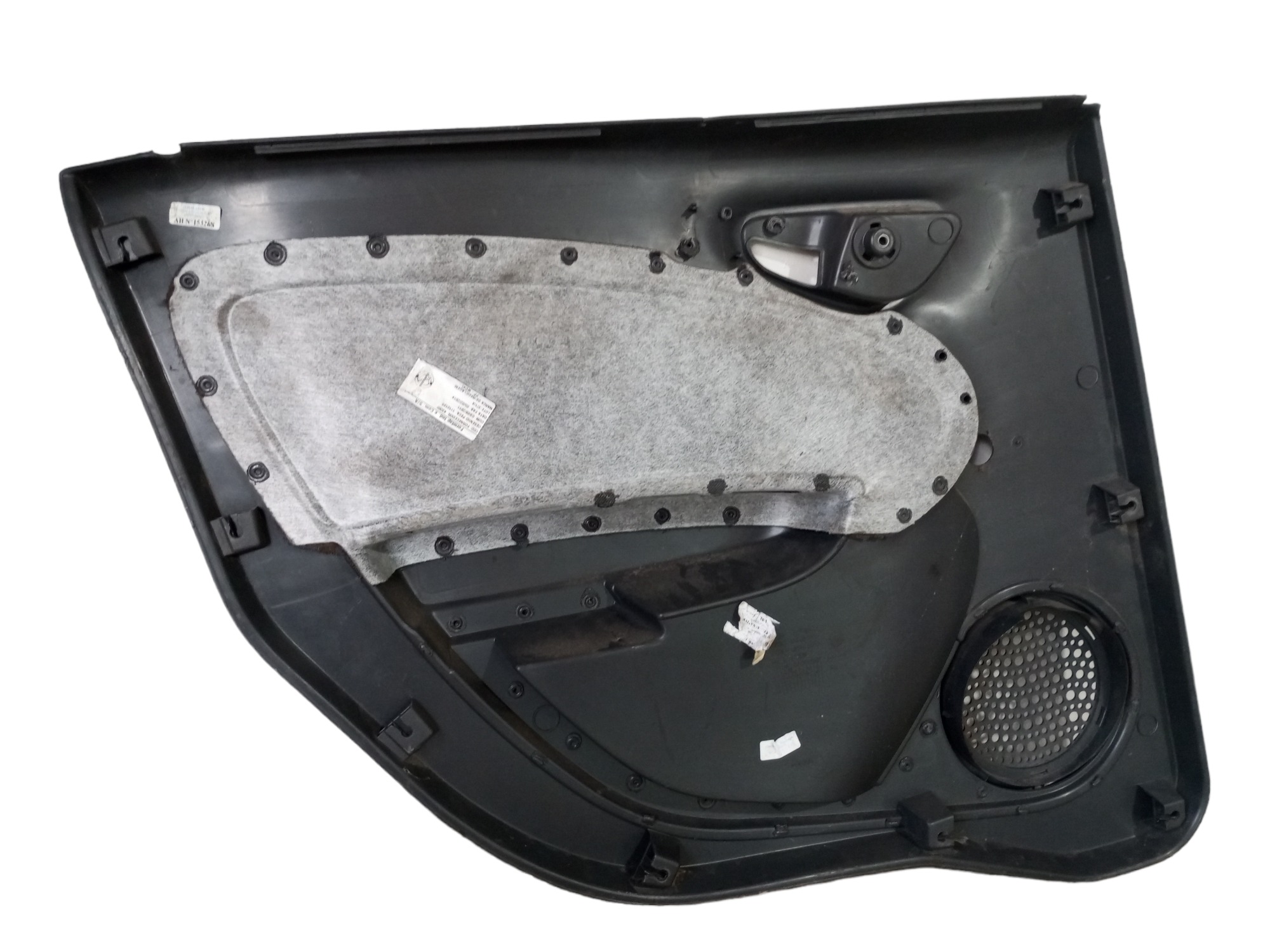 Forro Porta Grand Siena Fiat 2012 2013 2014 Traseiro Direito Preto 3