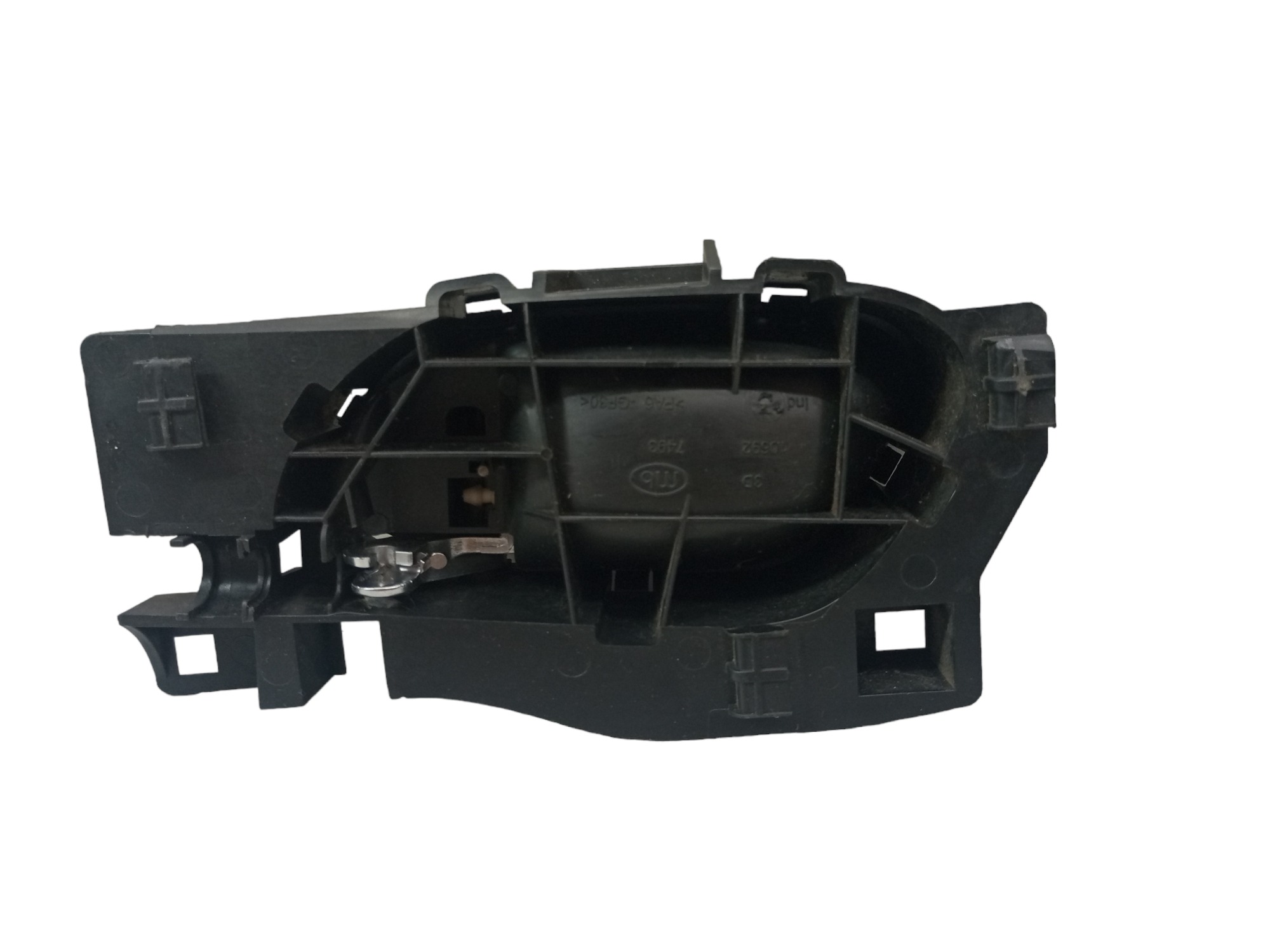 Macaneta Puxador Porta Peugeot 308 2013 Traseira Direita  Preto Traseira 5