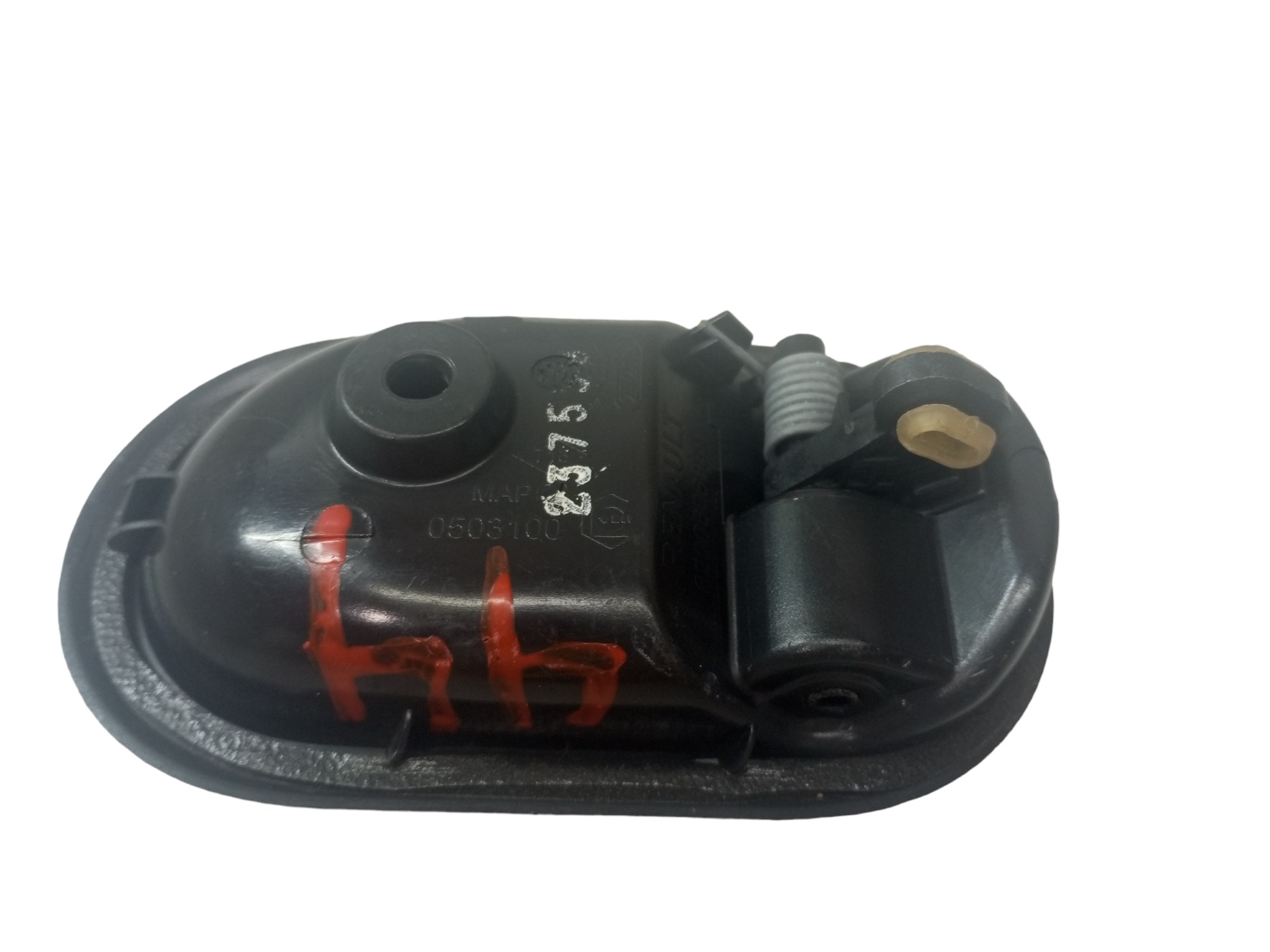 Macaneta Porta Interna Renault Sandero 2008 Lado Esquerdo Preto Dianteira/traseira 4