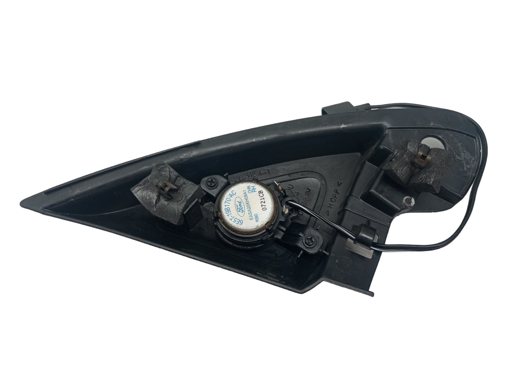 Moldura Retrovisor Tweeter Ford Fusion 2008 Dianteiro  Preto 5