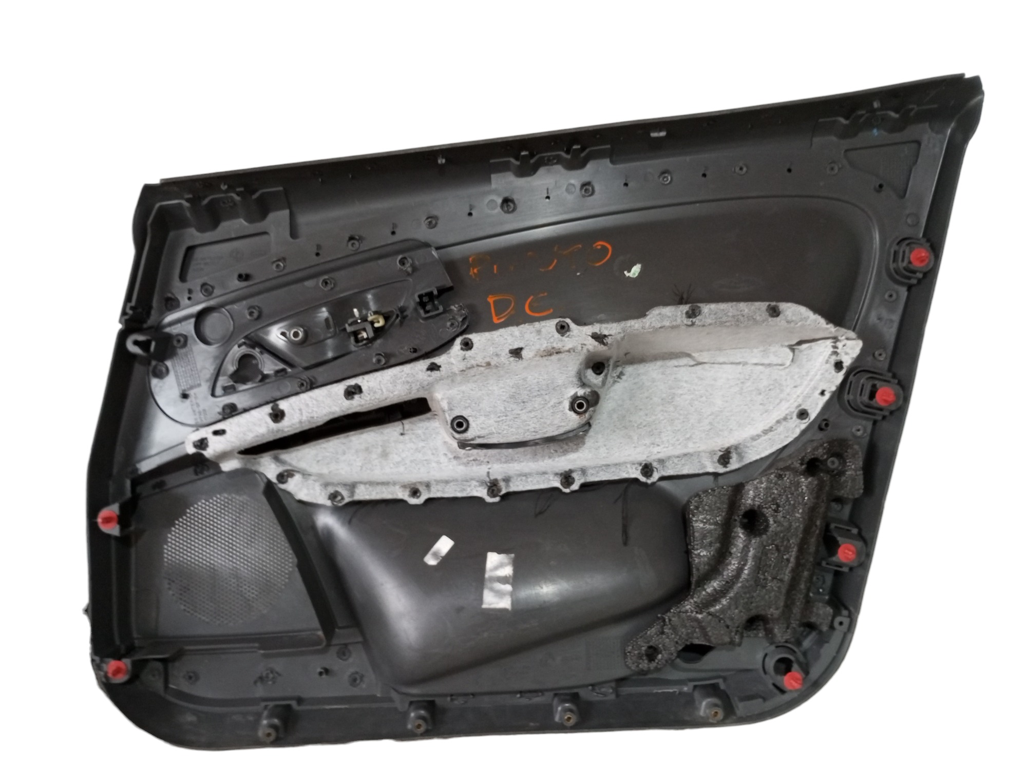 Forro Porta Fiat Punto 2008 2009 2010 Dianteiro Esquerdo  Preto 8