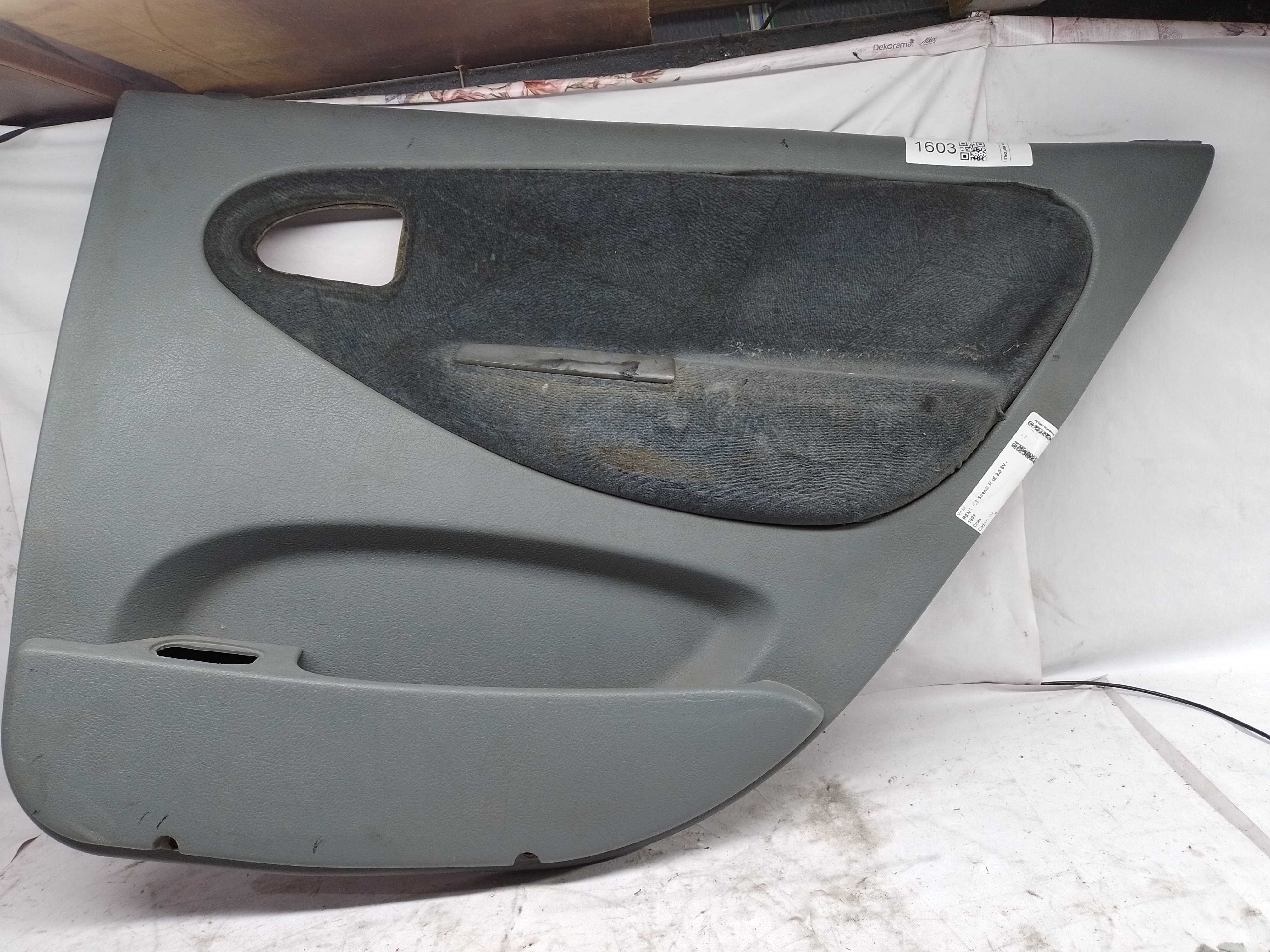 Forro De Porta Traseiro Direito Renault Scenic 1