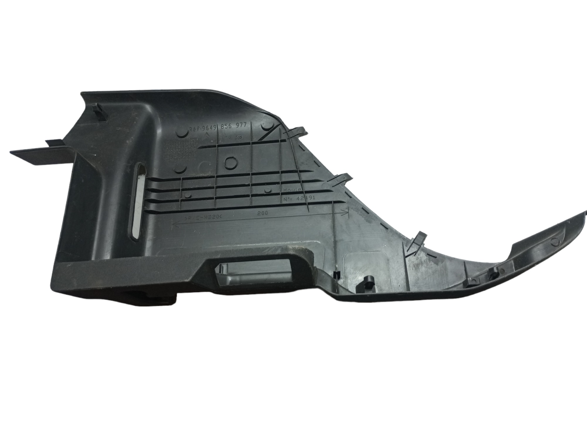 Acabamento Coluna Porta Malas Citroen C4 2010 2011 Esquerdo 2