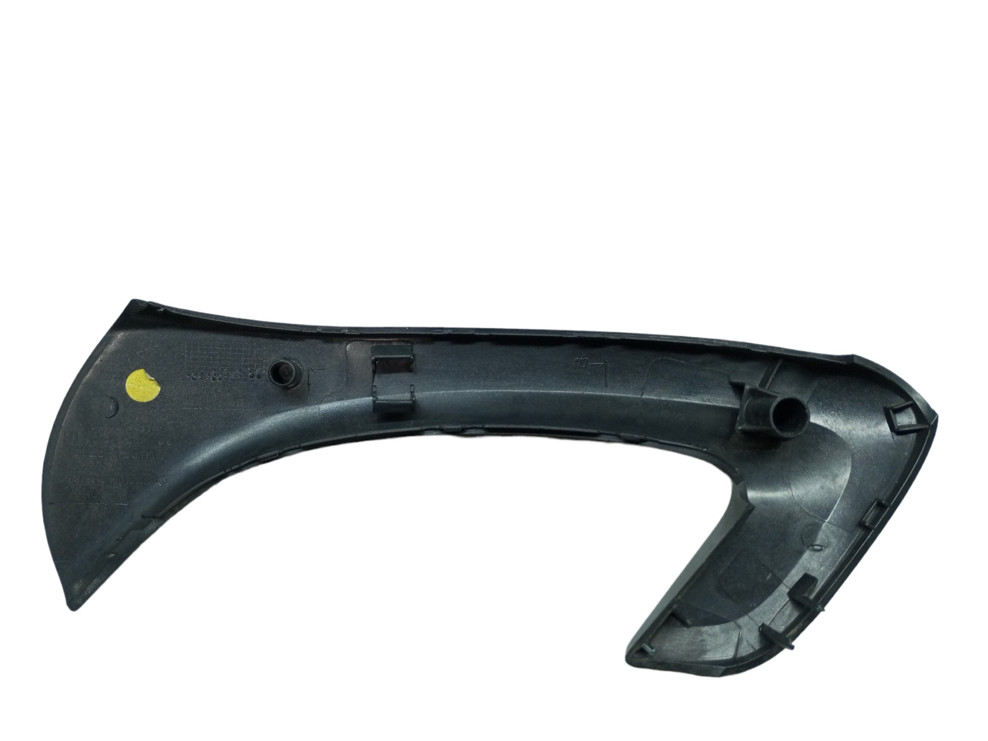 Puxador Interno Sandero Logan Renault 2009 2010 Esquerdo  Cinza Traseira 4