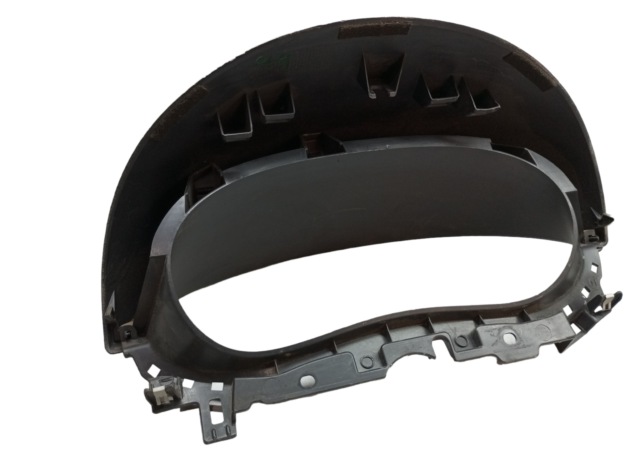 Moldura Painel Instrumento Sandero 2009 2010 2011 Renault Preto 6