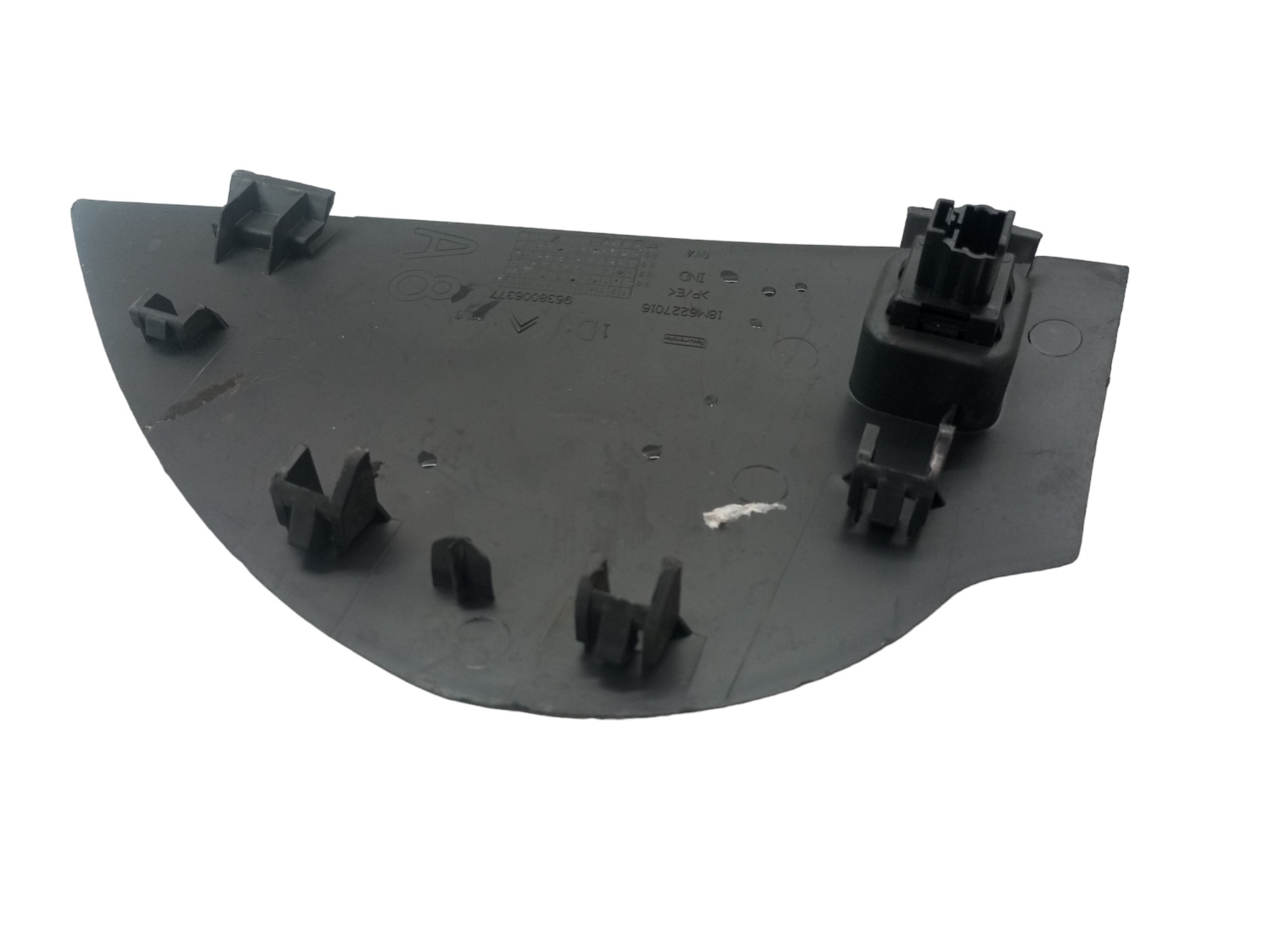 Acabamento Moldura Lateral Painel Citroen C3 2003 2008  Preto 1 6