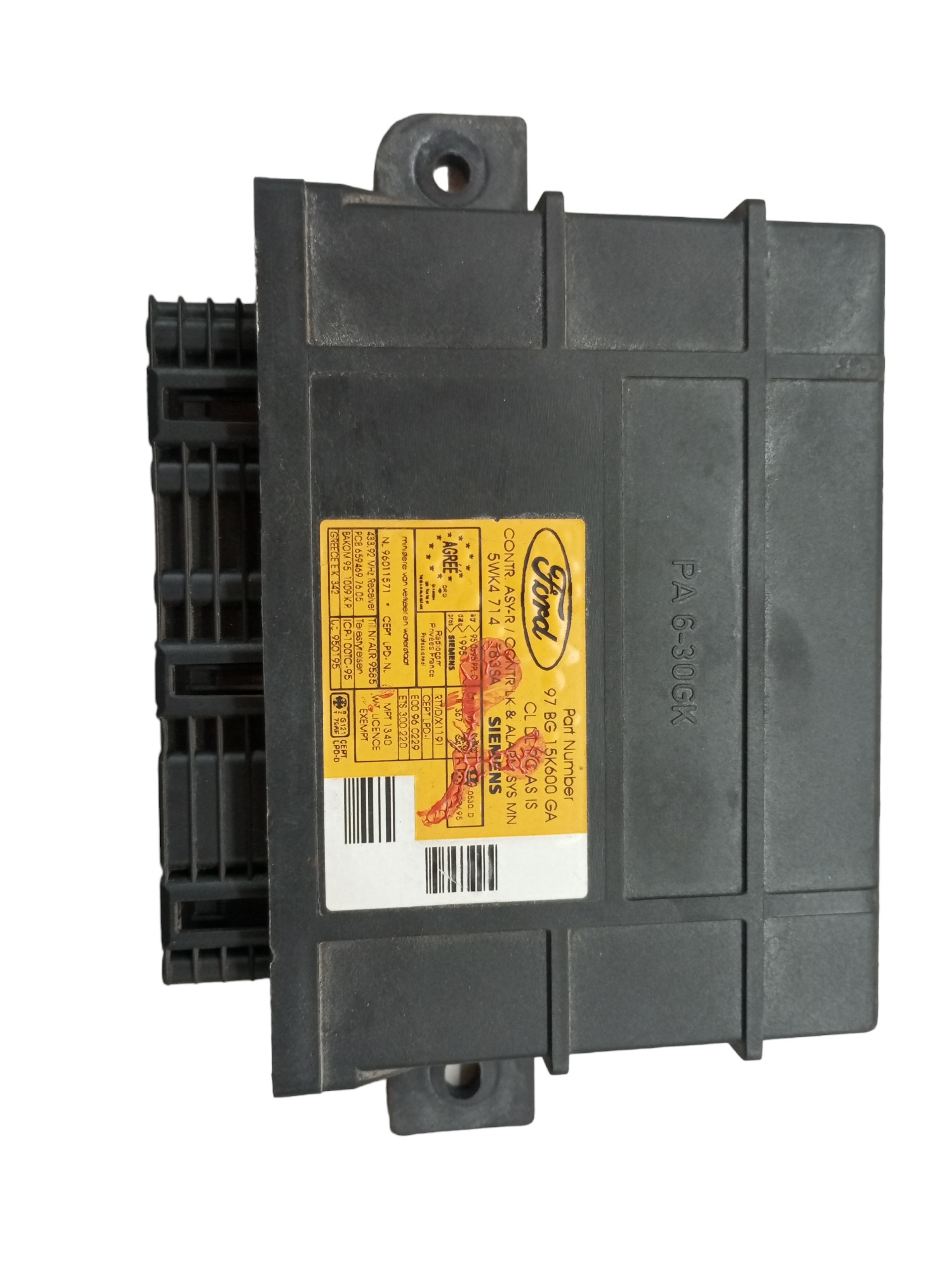 Modulo de conforto mondeo 97 98 99 ford alarme rele 2