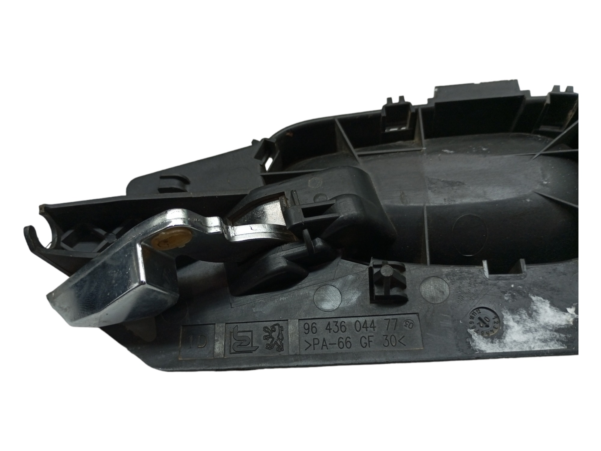 Macaneta Interna Peugeot 307 2006 2010 Traseira Direita Preta Dianteira 3