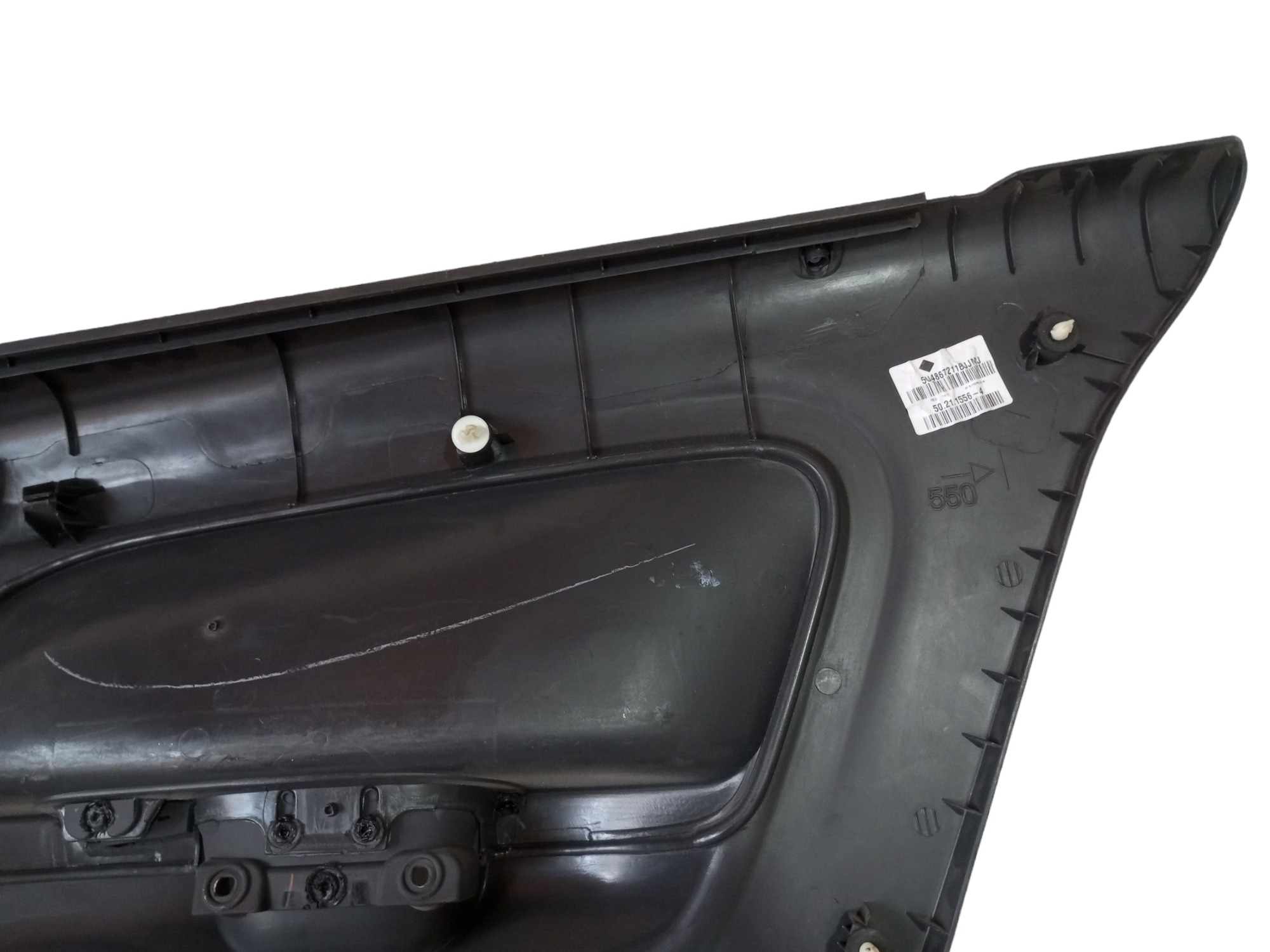 Forro Porta Gol G5 G6 Voyage 2012 2013 Traseira Esquerda  Preto 5