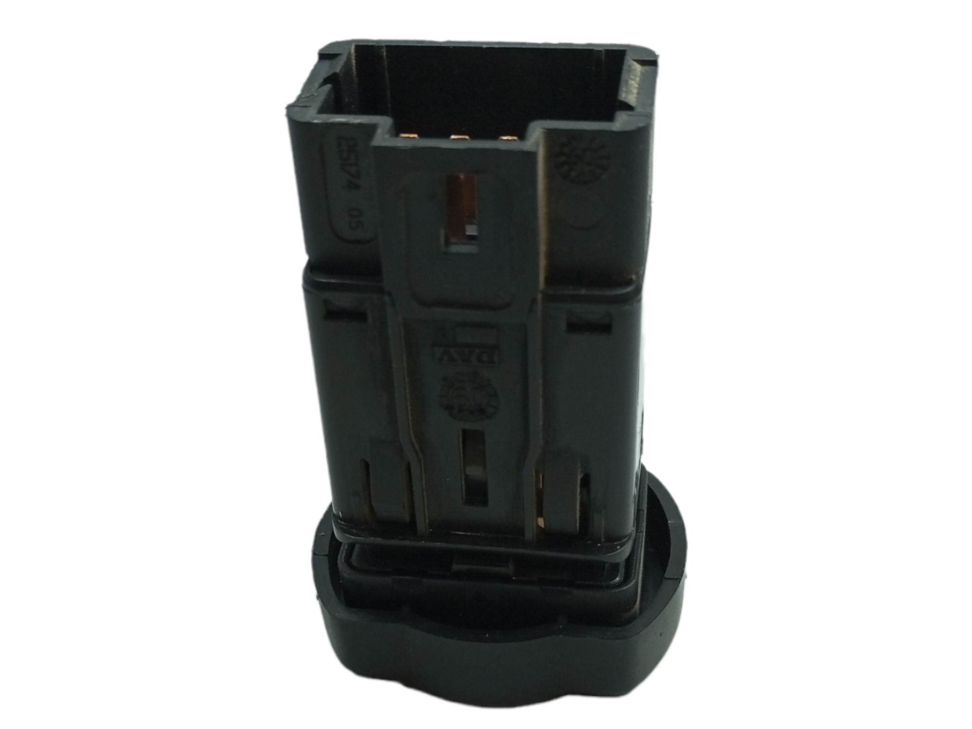 Botao Pisca Alerta Logan Sandero Renault 2008 2009 2010  Preto 4