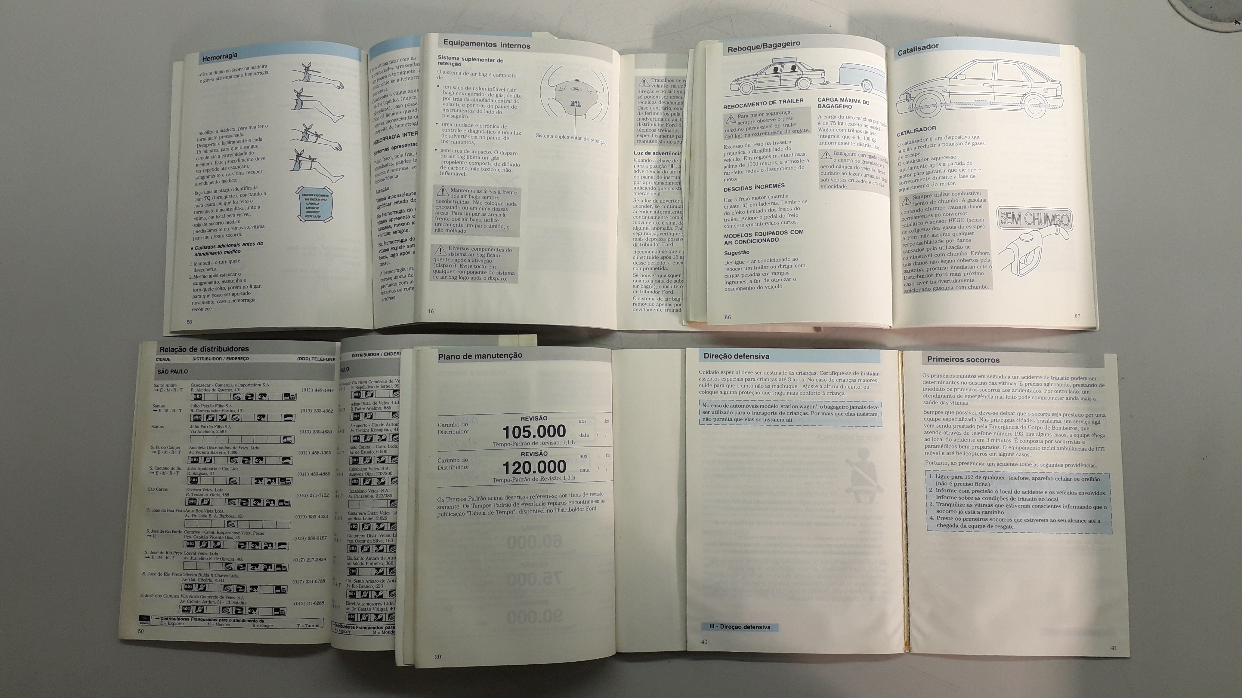 Manual Do Proprietário Ford Escort 1997 4