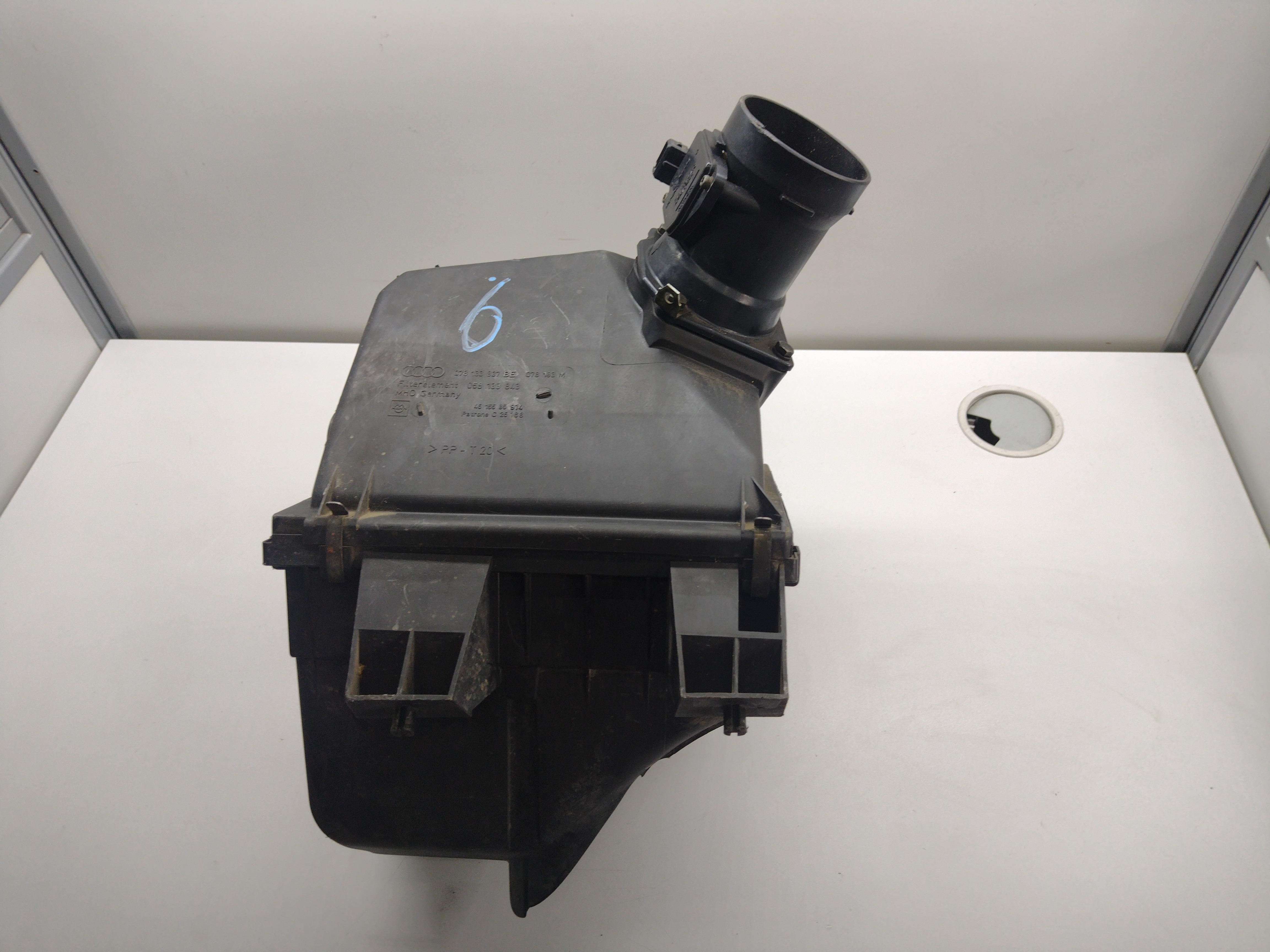 Caixa Filtro De Ar C/ Sensor Maf Volkswagen Passat V6 1999 4