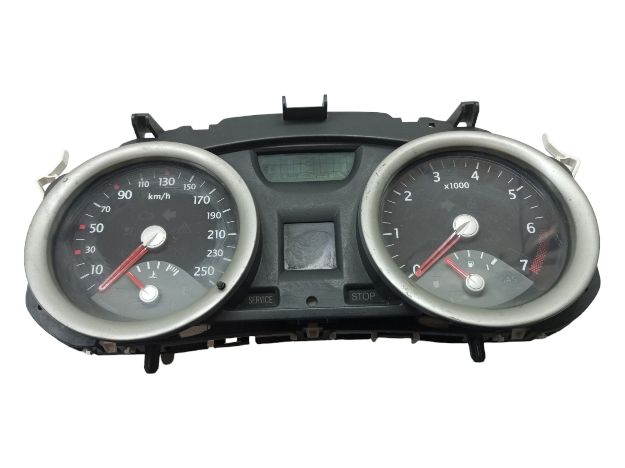 Painel Instrumento Velocimetro Megane 2007 2008 2010 2013  Preto 1