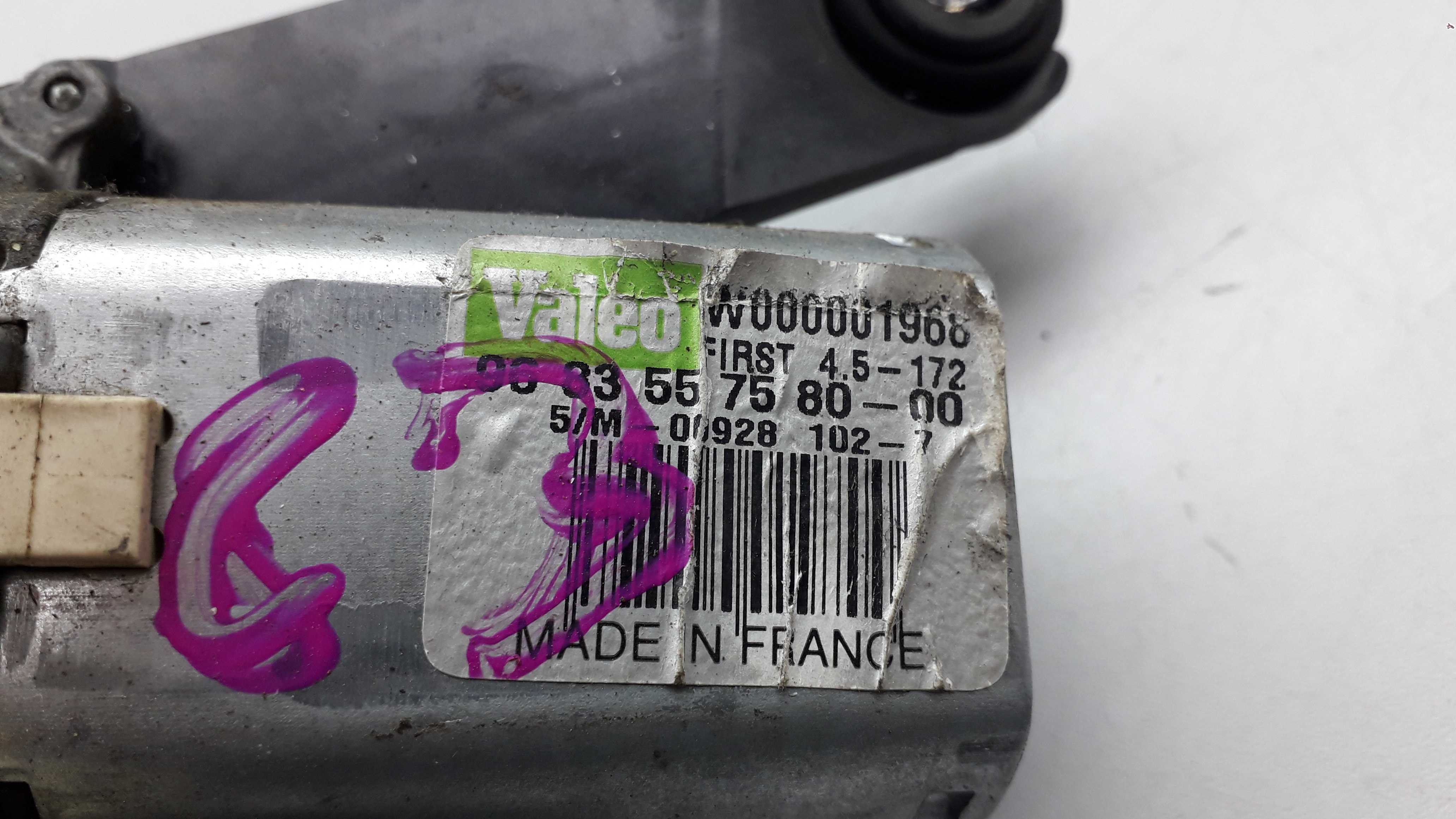 Motor Limpador Traseiro Citroen C3 2004/2011 6