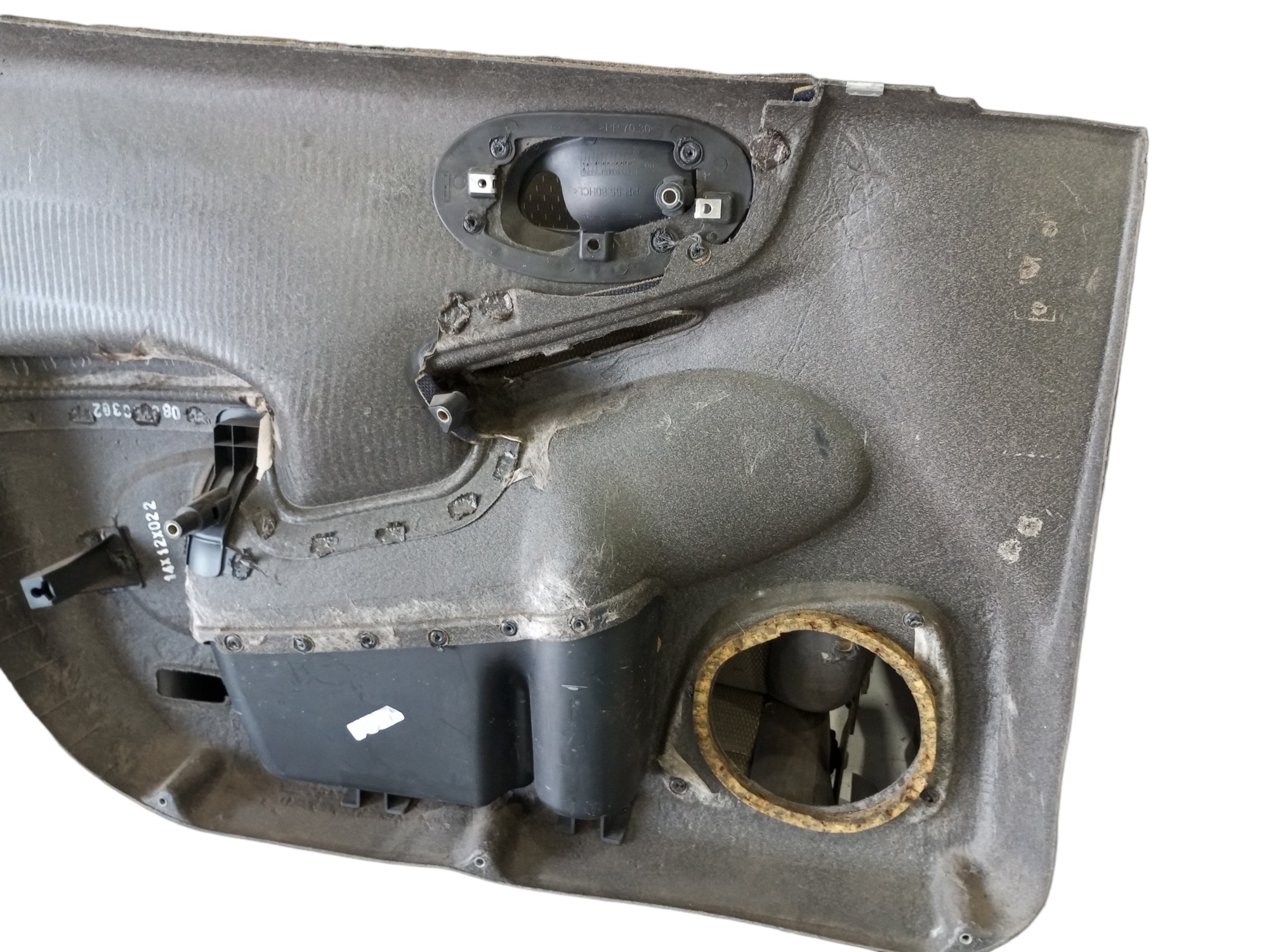 Forro De Porta Fiat Stilo Dianteira Direita 2003 2006 2008 Preto 5